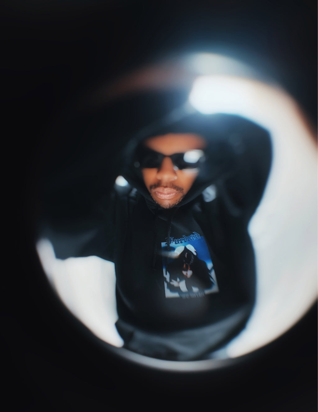 Sudadera con capucha Lust negra