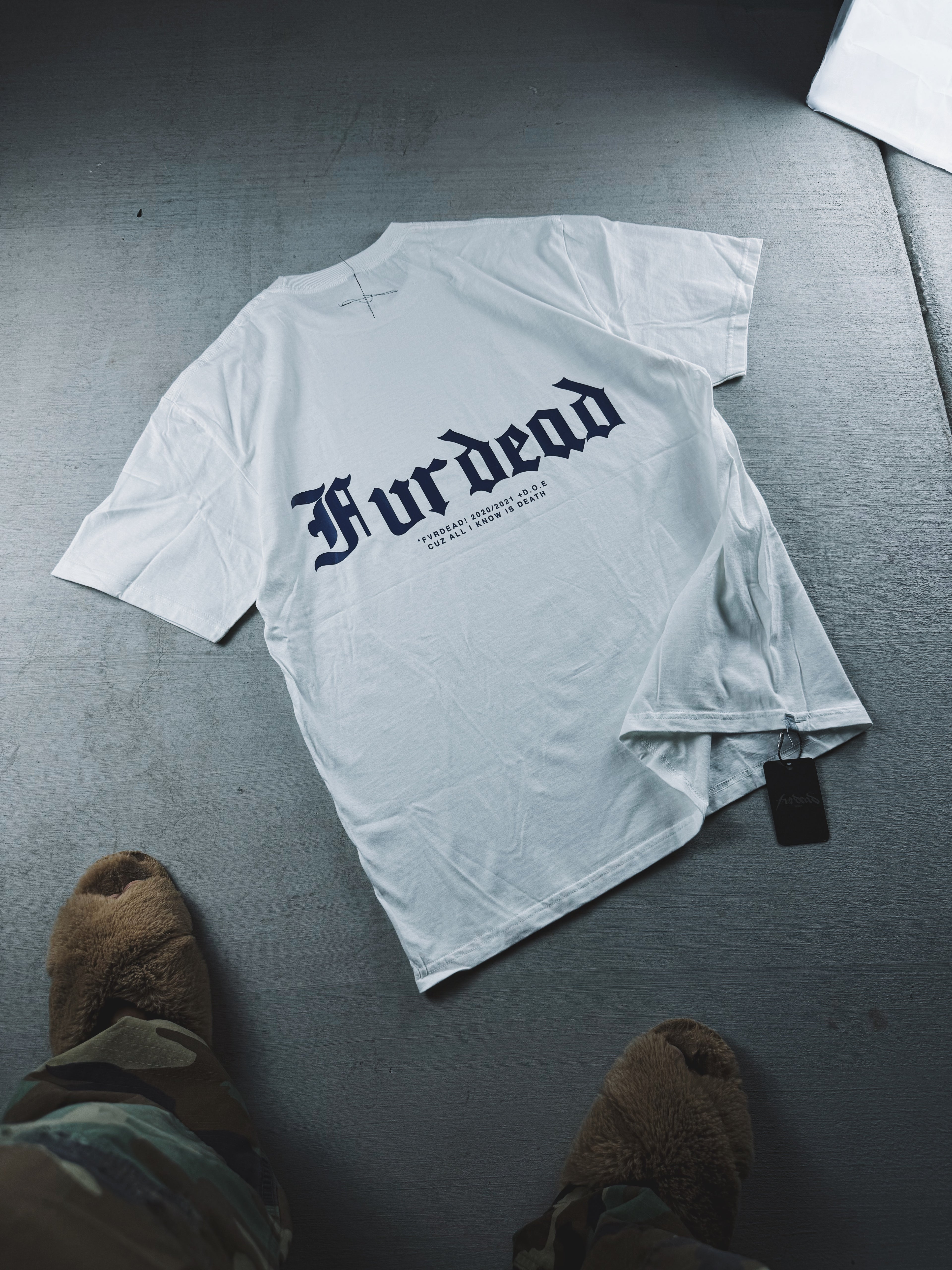 Camiseta blanca del Mile High Club