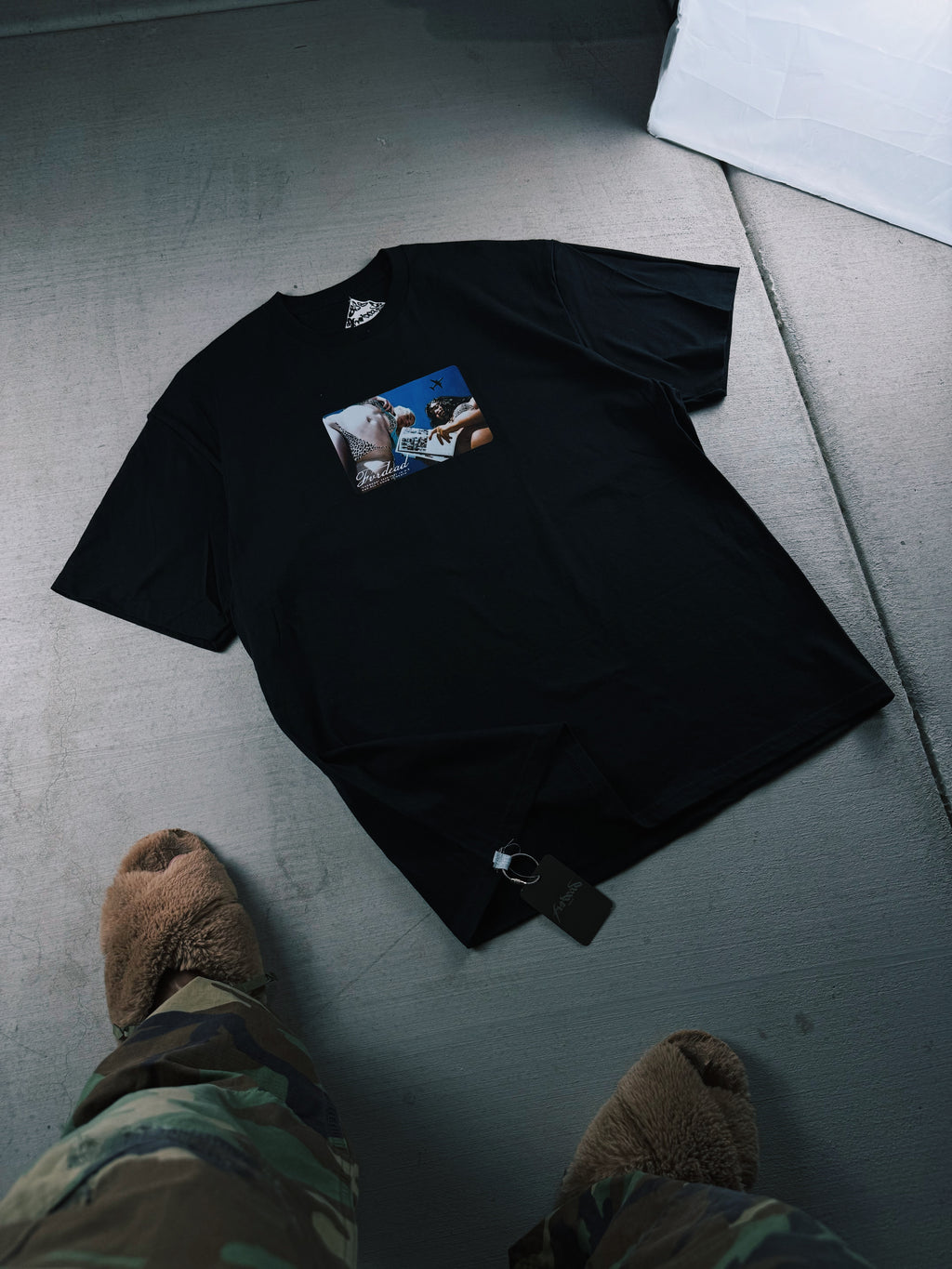 Camiseta negra Mile High Club