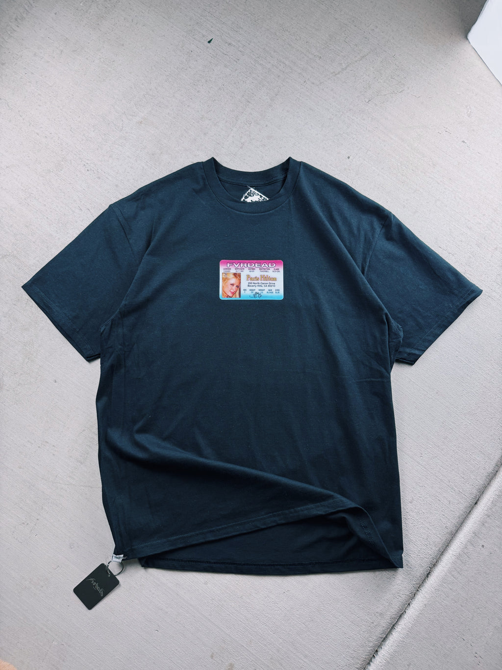 Camiseta negra Paris ID