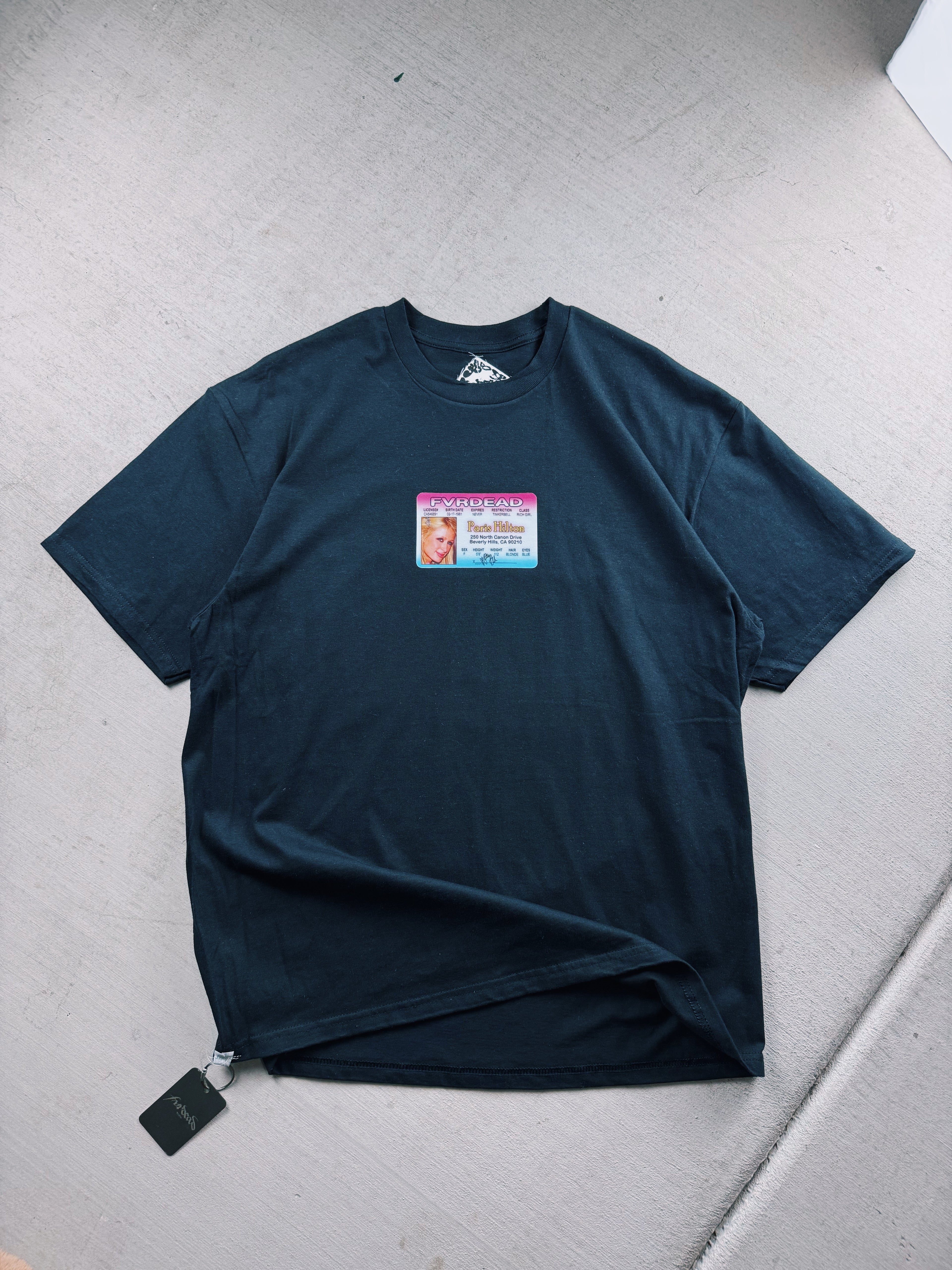 Camiseta negra Paris ID