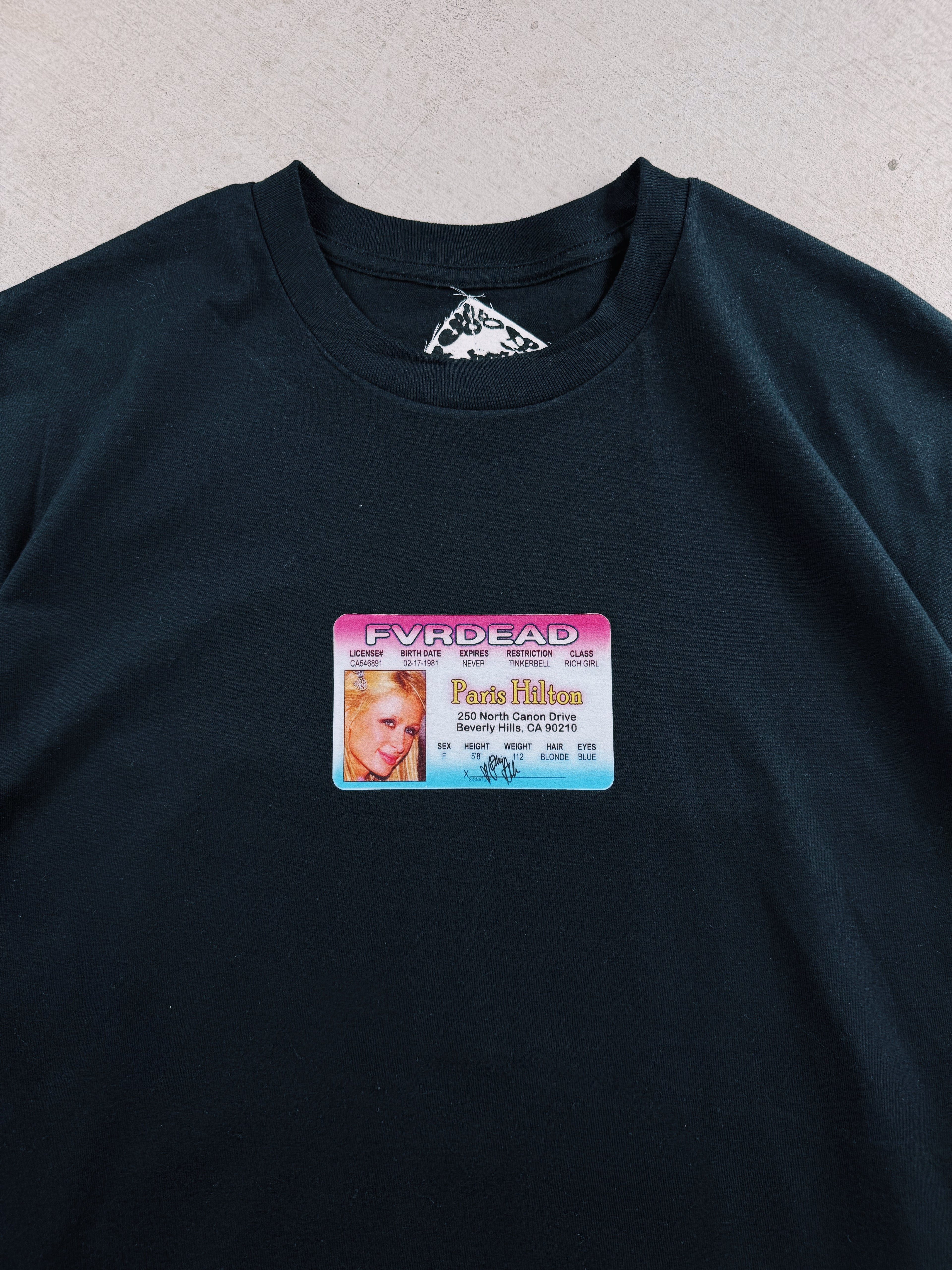 Camiseta negra Paris ID