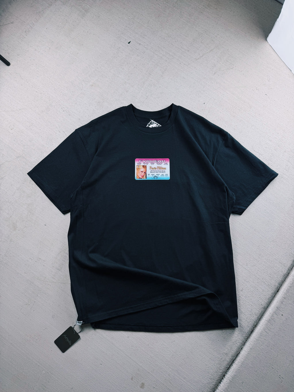 Camiseta negra Paris ID