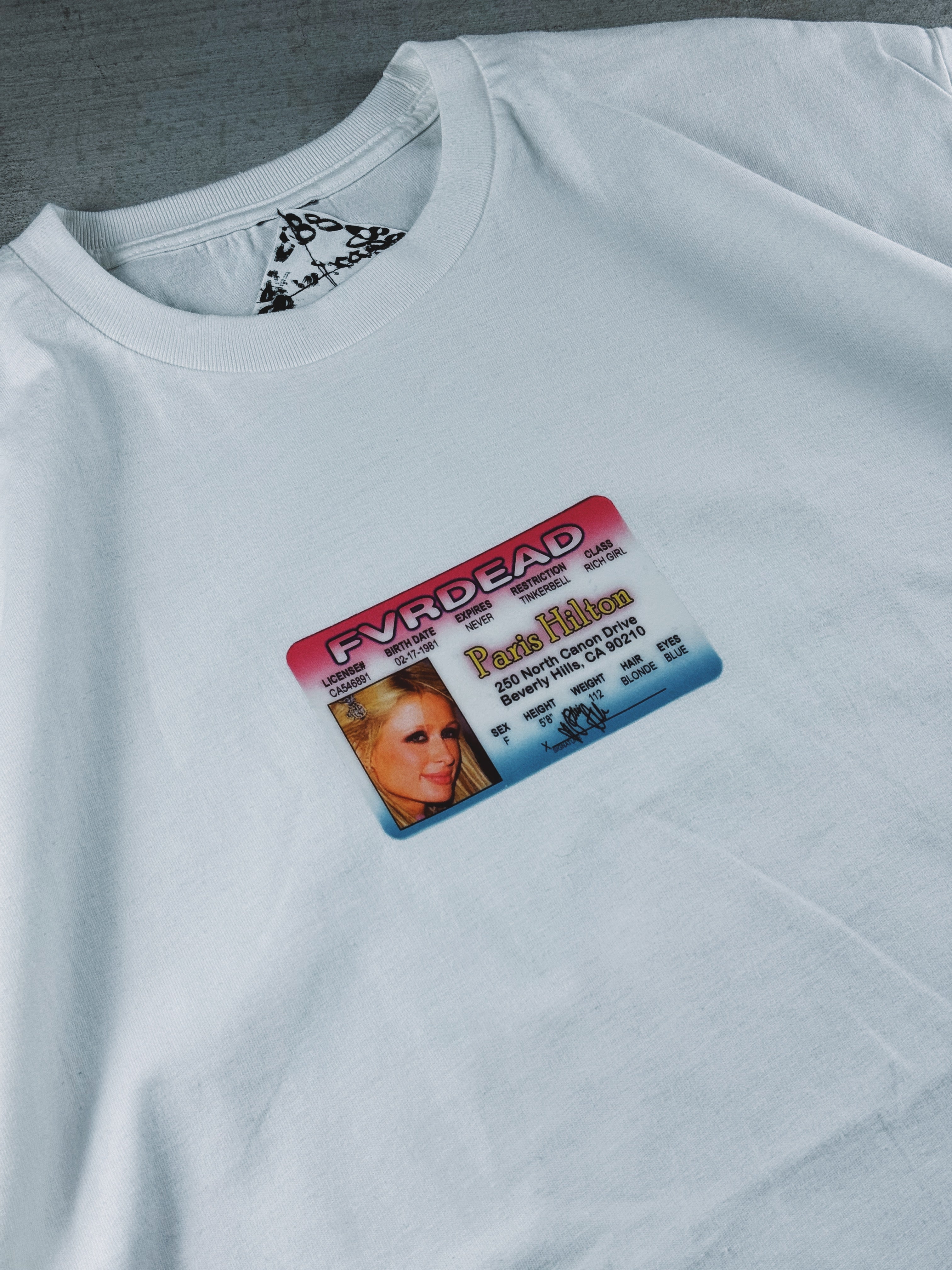 Camiseta blanca Paris ID