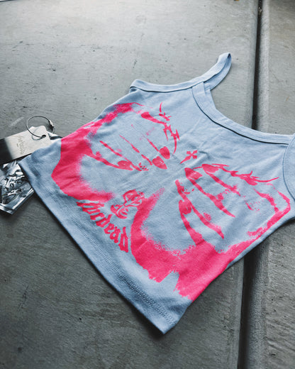 Tatted Ribs strap tee