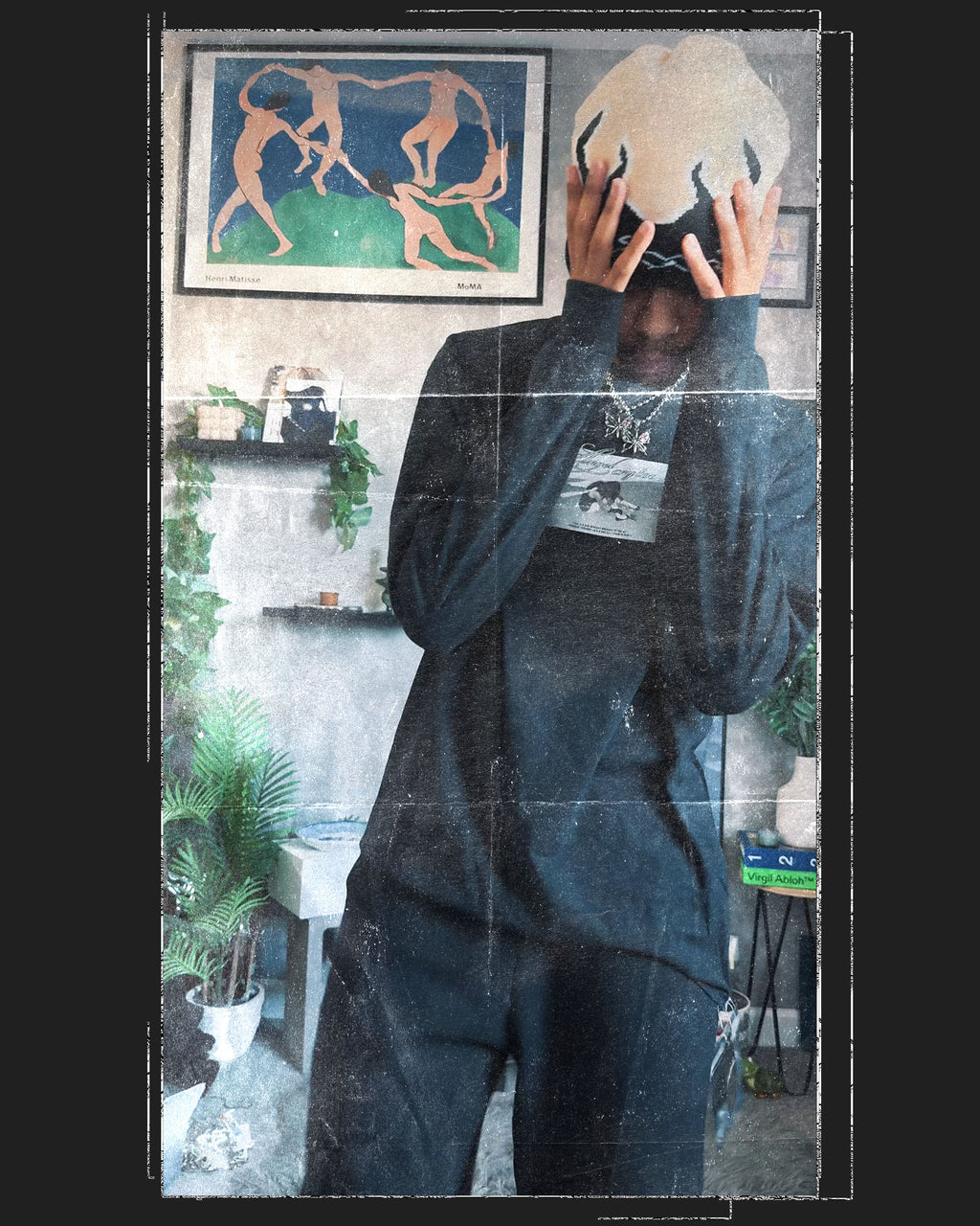 Angels cry too... Black longslevee tee