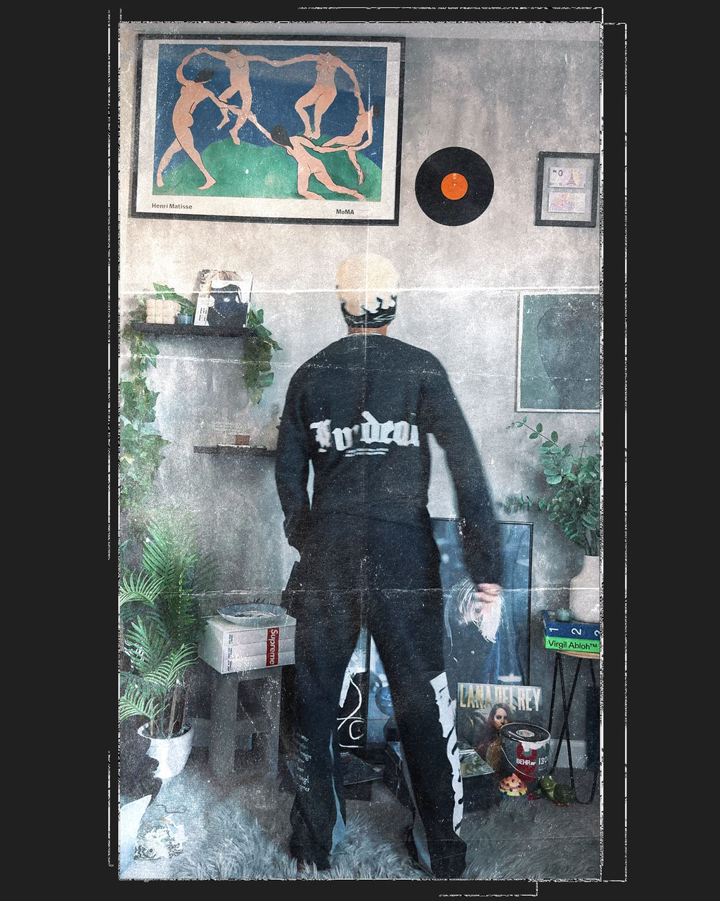 Angels cry too... Black longslevee tee