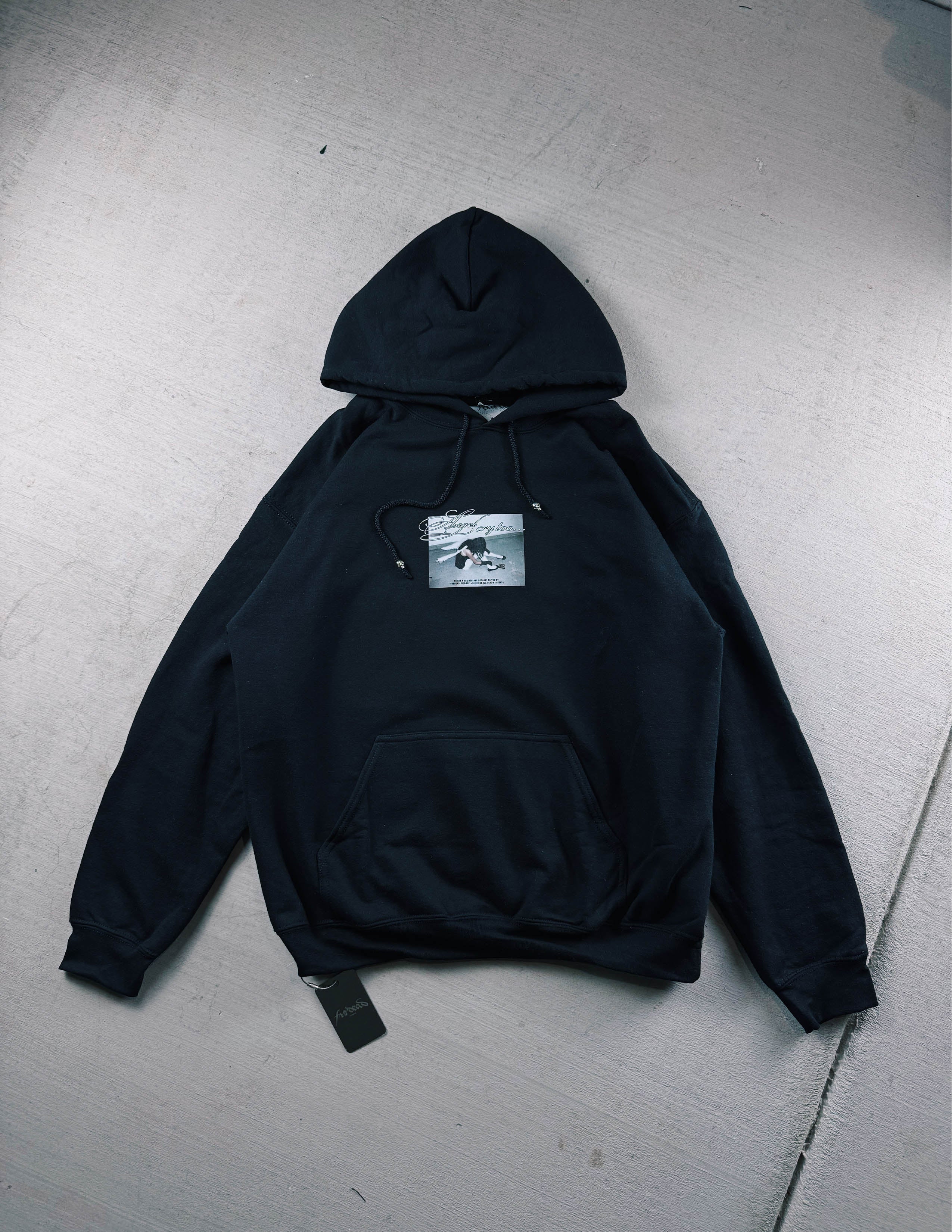 Los ángeles también lloran... Sudadera negra