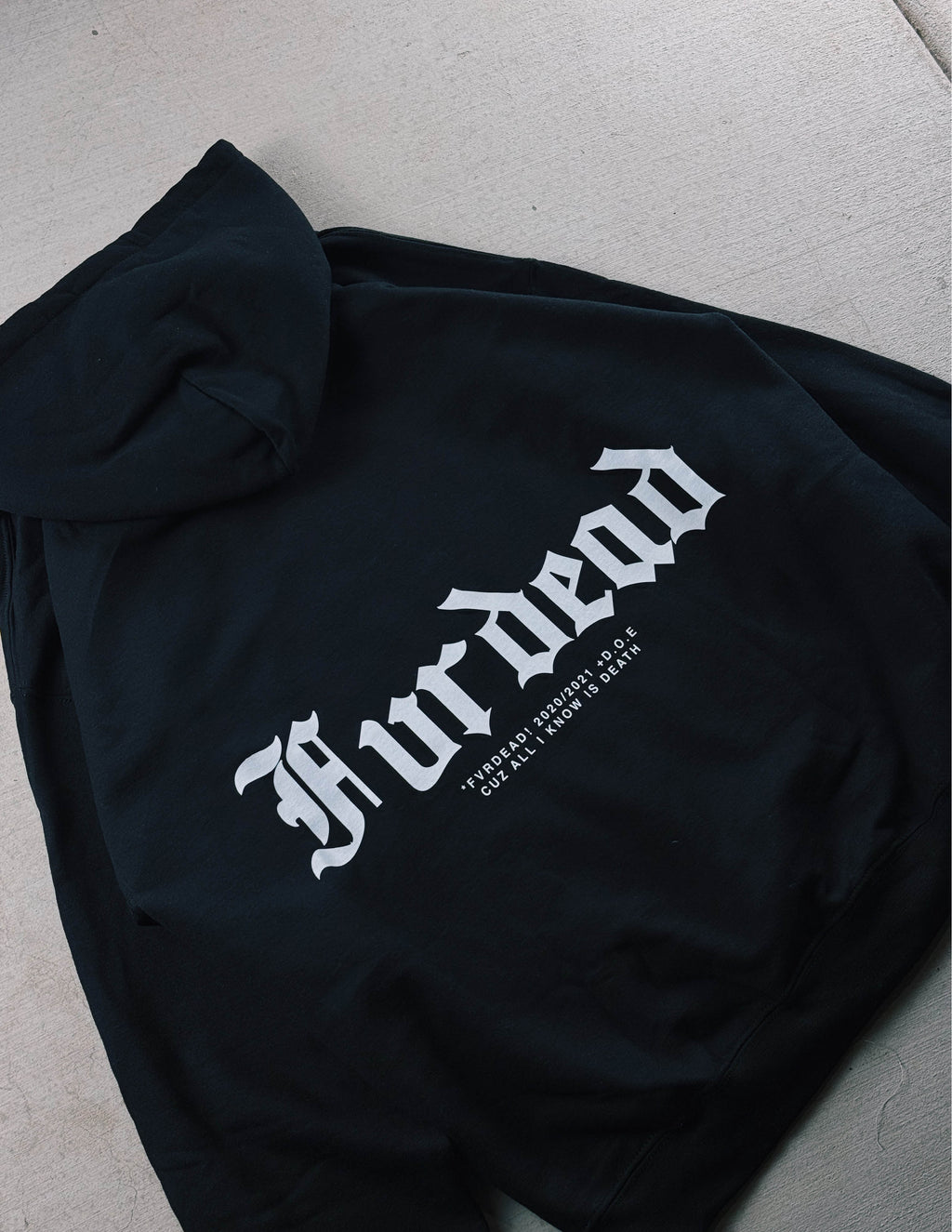 Los ángeles también lloran... Sudadera negra