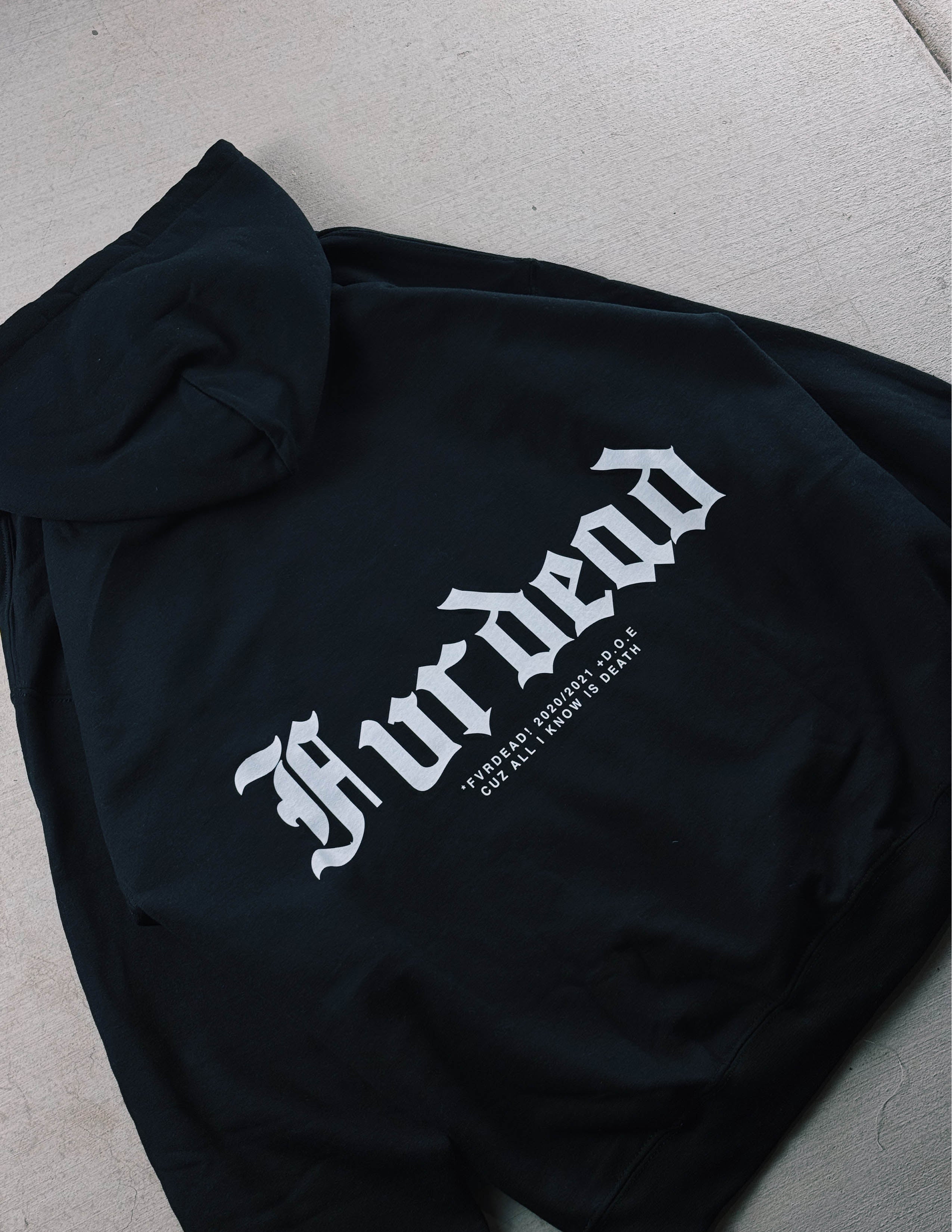 Los ángeles también lloran... Sudadera negra