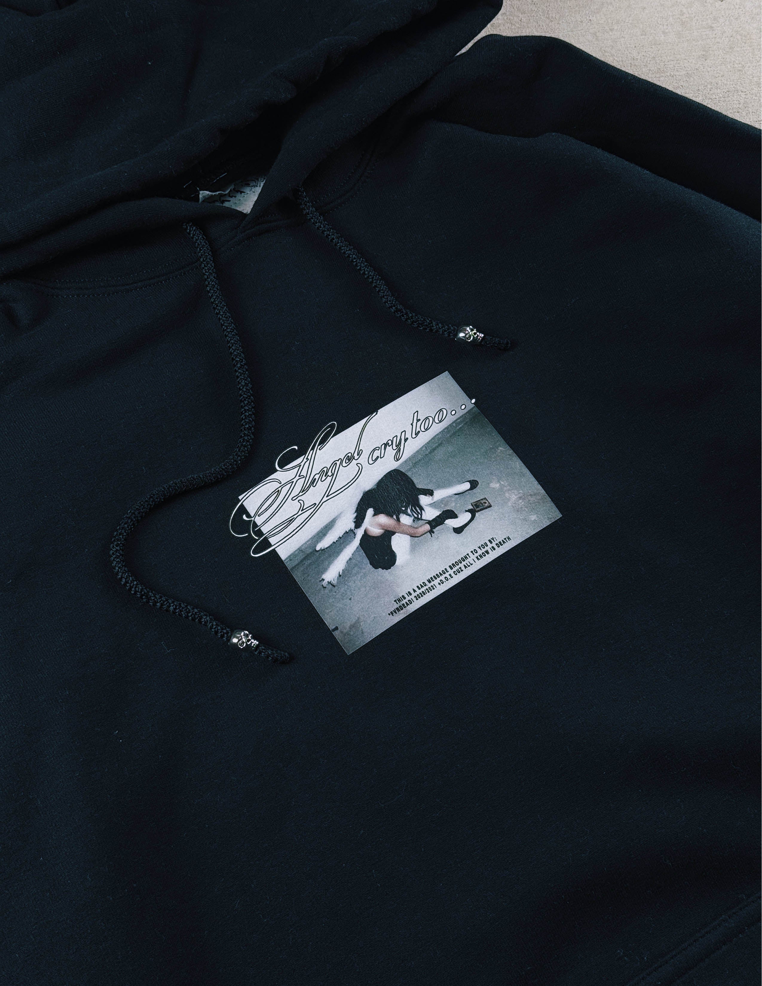 Los ángeles también lloran... Sudadera negra