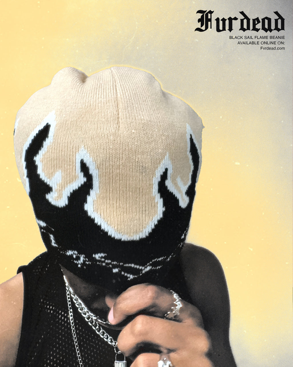 Gorro con llamas de Black Sail