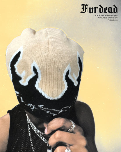 Black Sail flame beanie