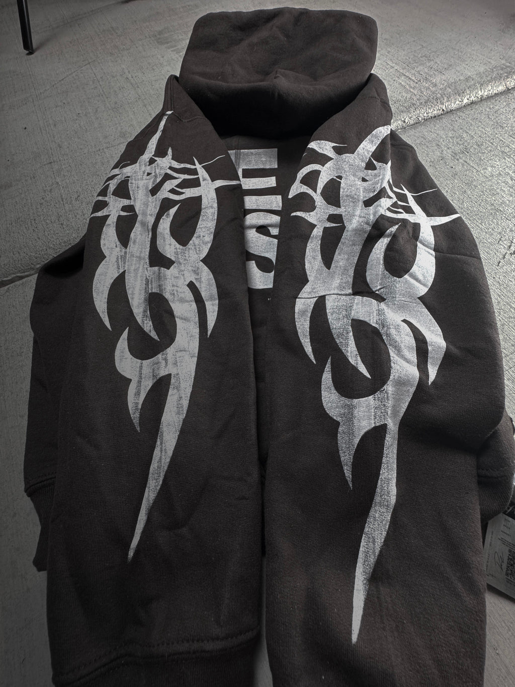 Mentally Screwed Skull Brown hoodie