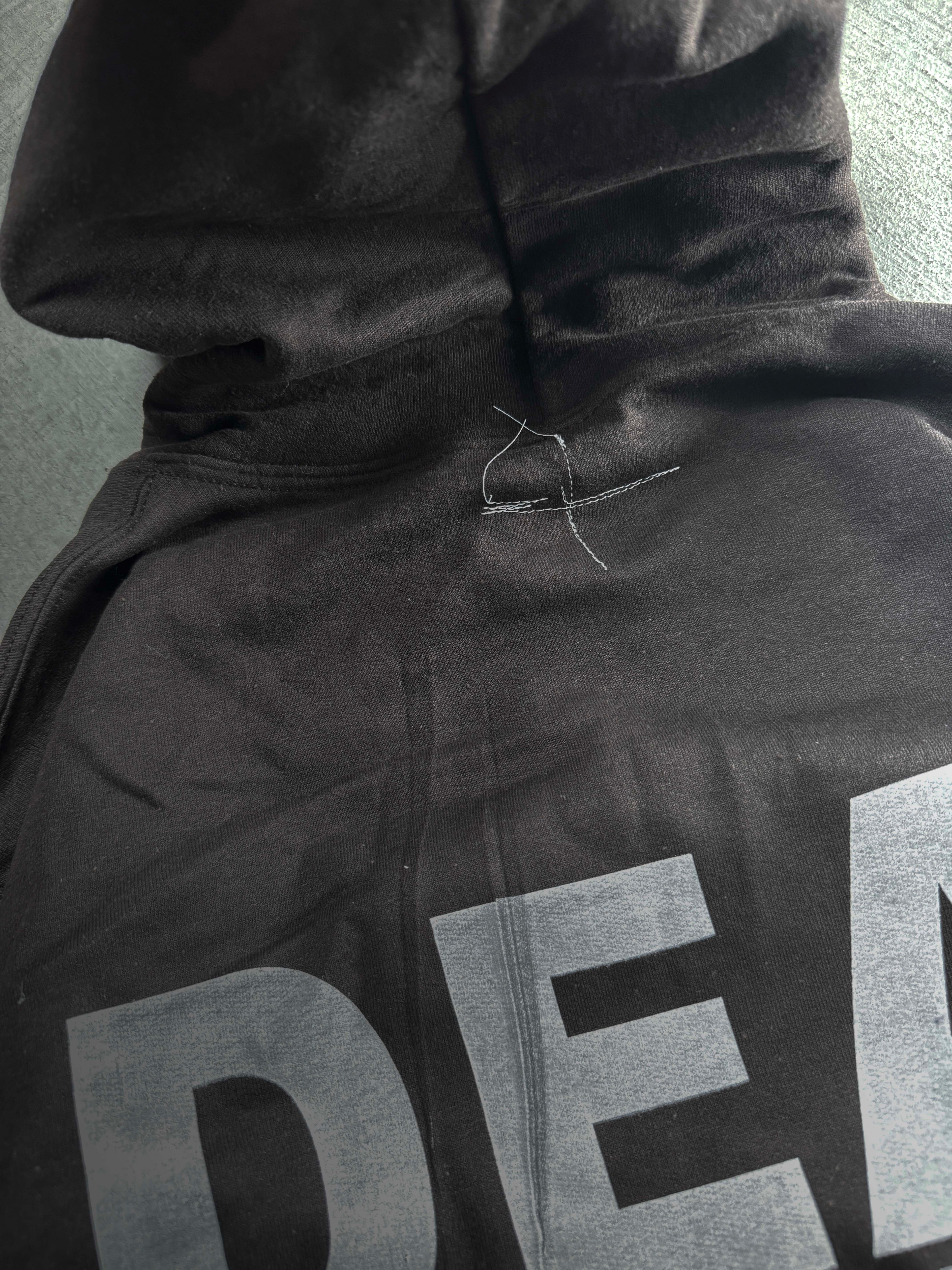 Mentally Screwed Skull Brown hoodie