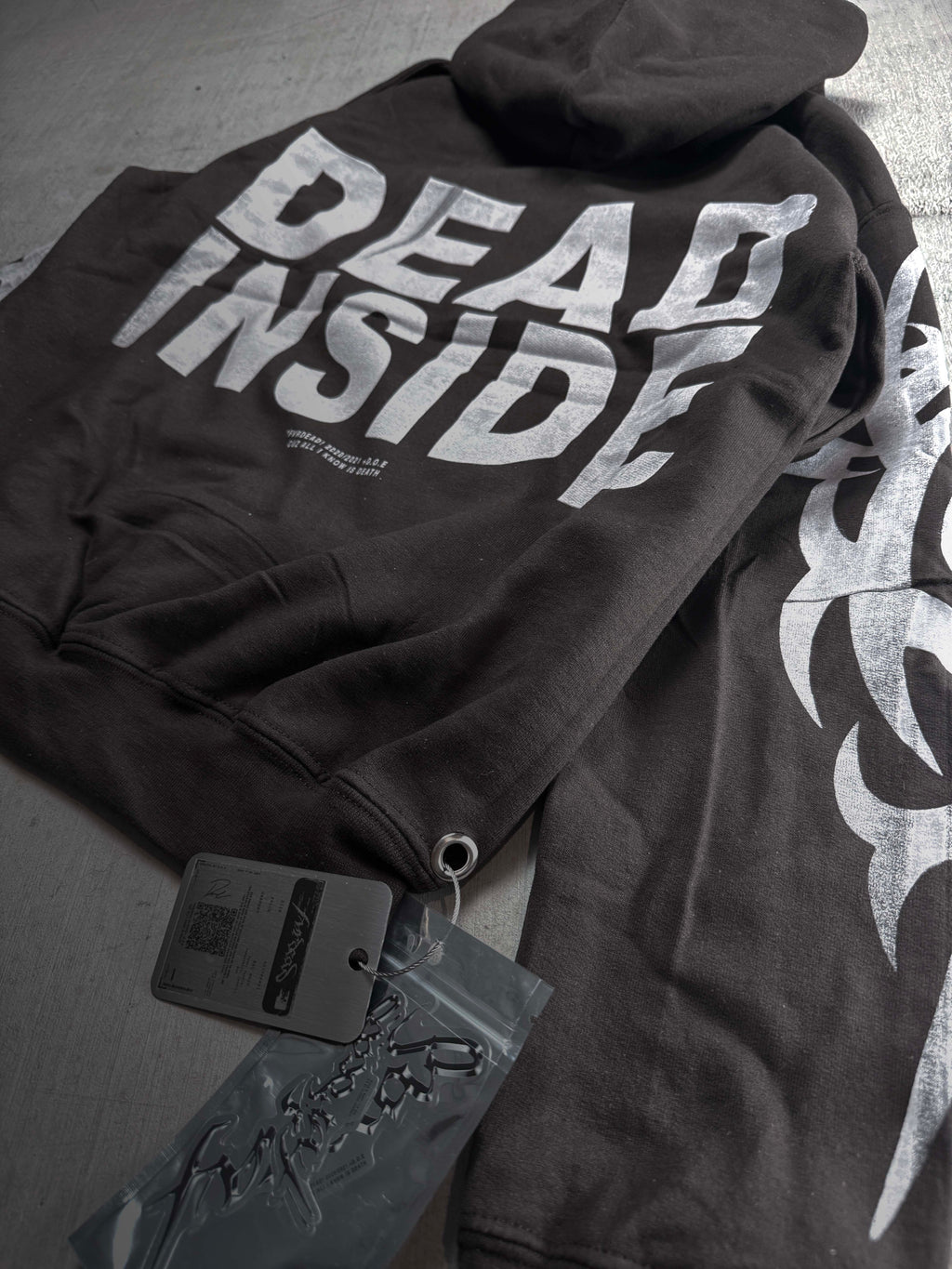 Mentally Screwed Skull Brown hoodie