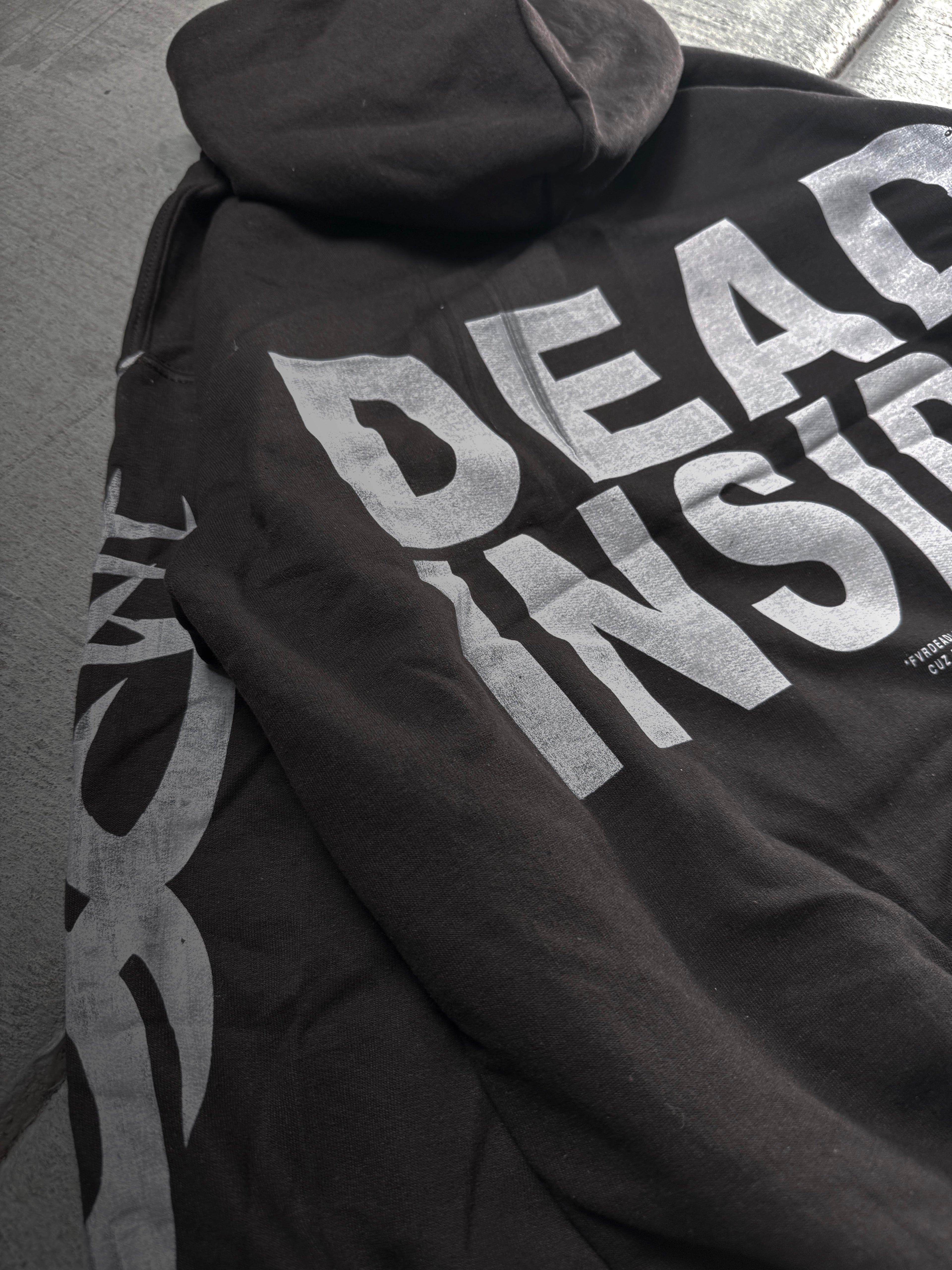 Mentally Screwed Skull Brown hoodie