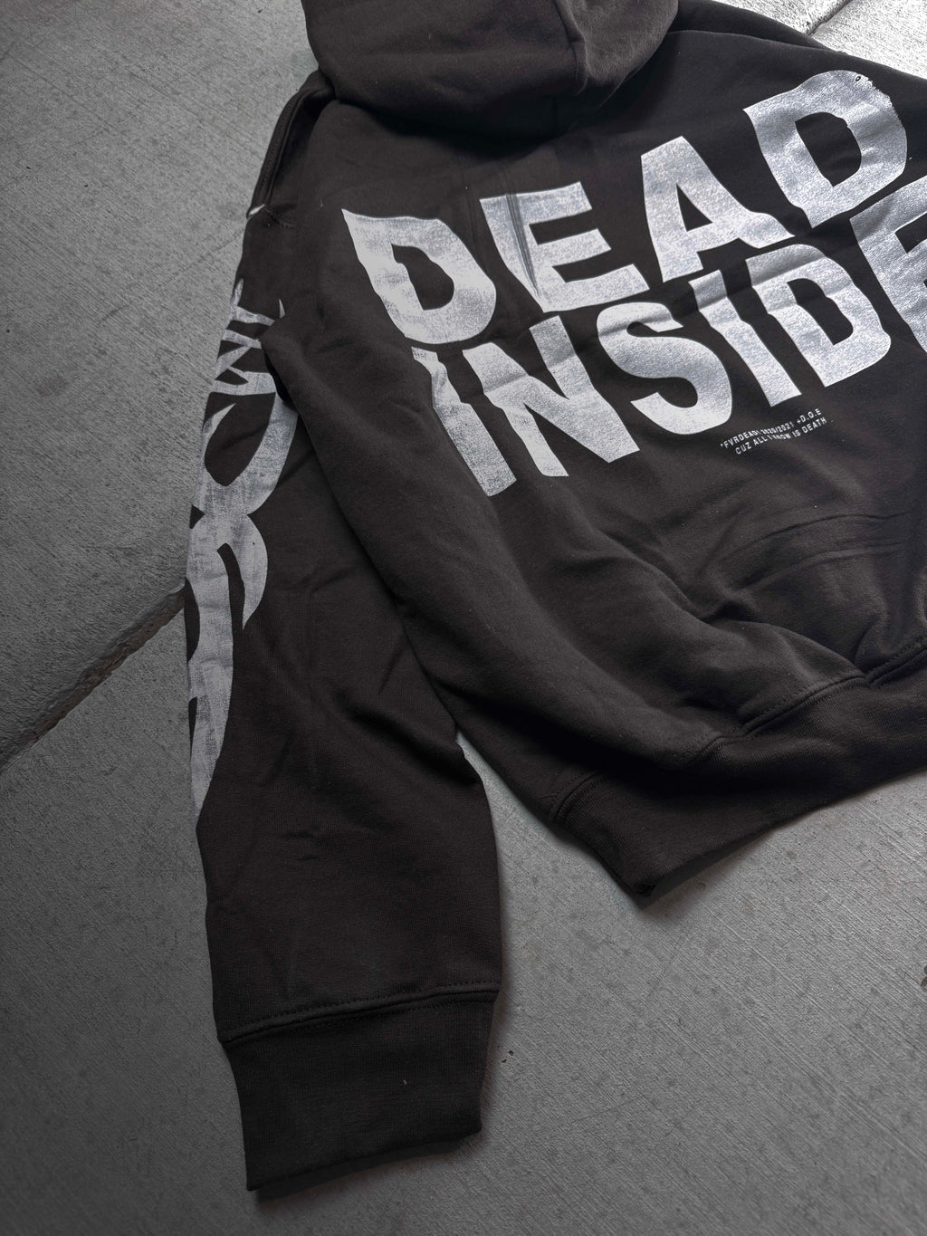 Mentally Screwed Skull Brown hoodie