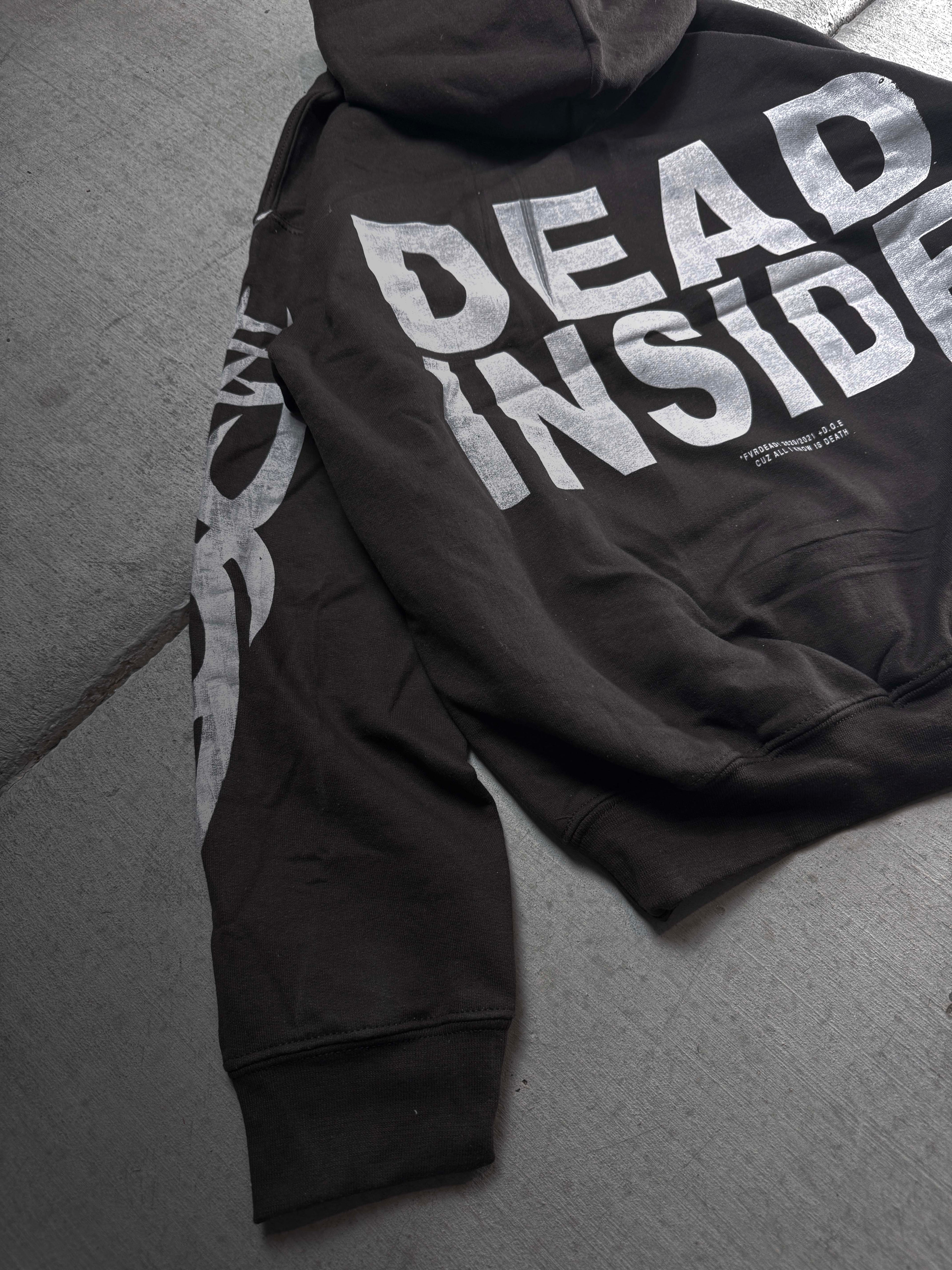 Mentally Screwed Skull Brown hoodie