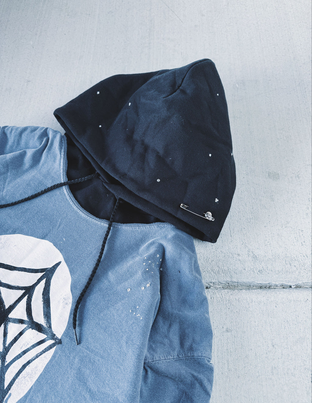 #1 vintage 1 of 1 upcycled hoodie