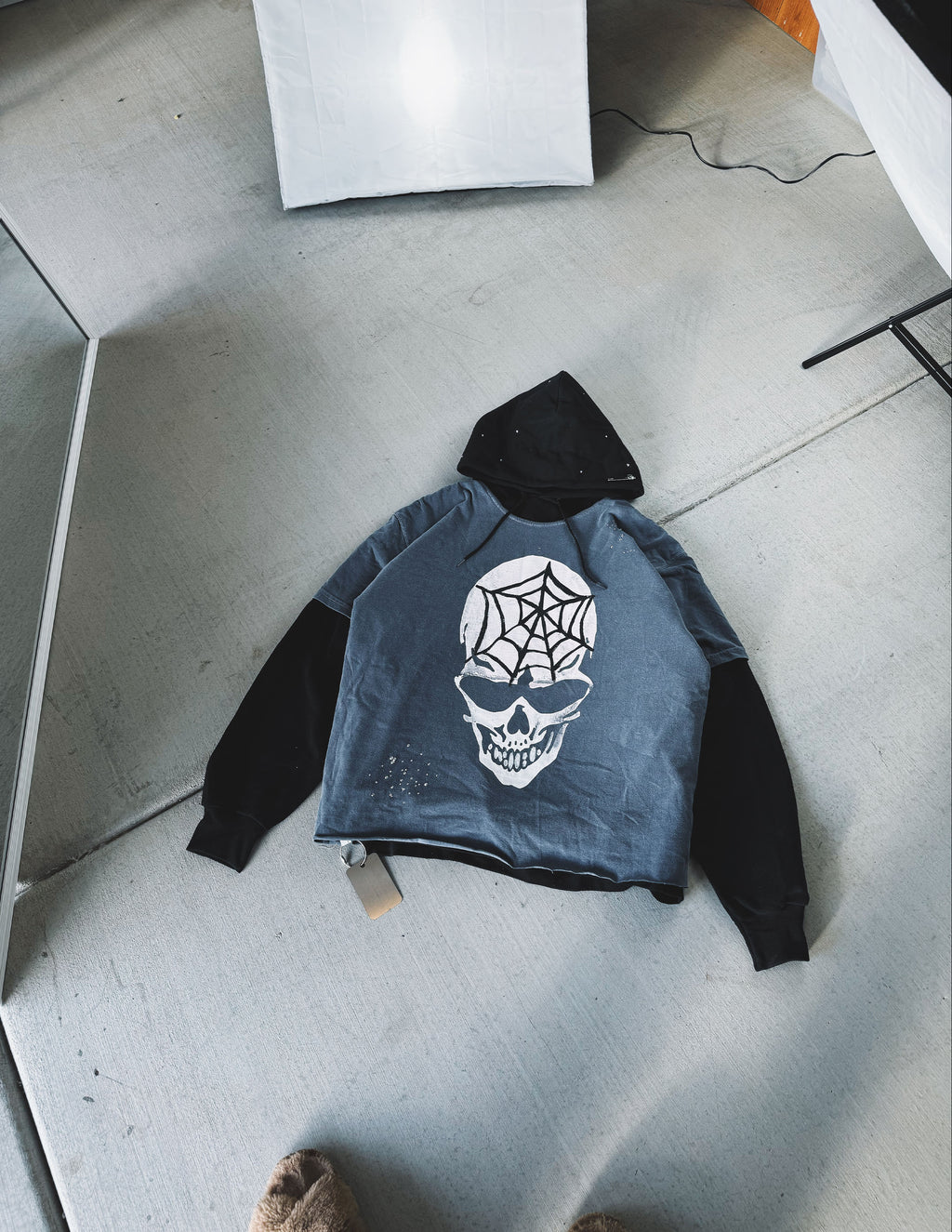 #1 vintage 1 of 1 upcycled hoodie