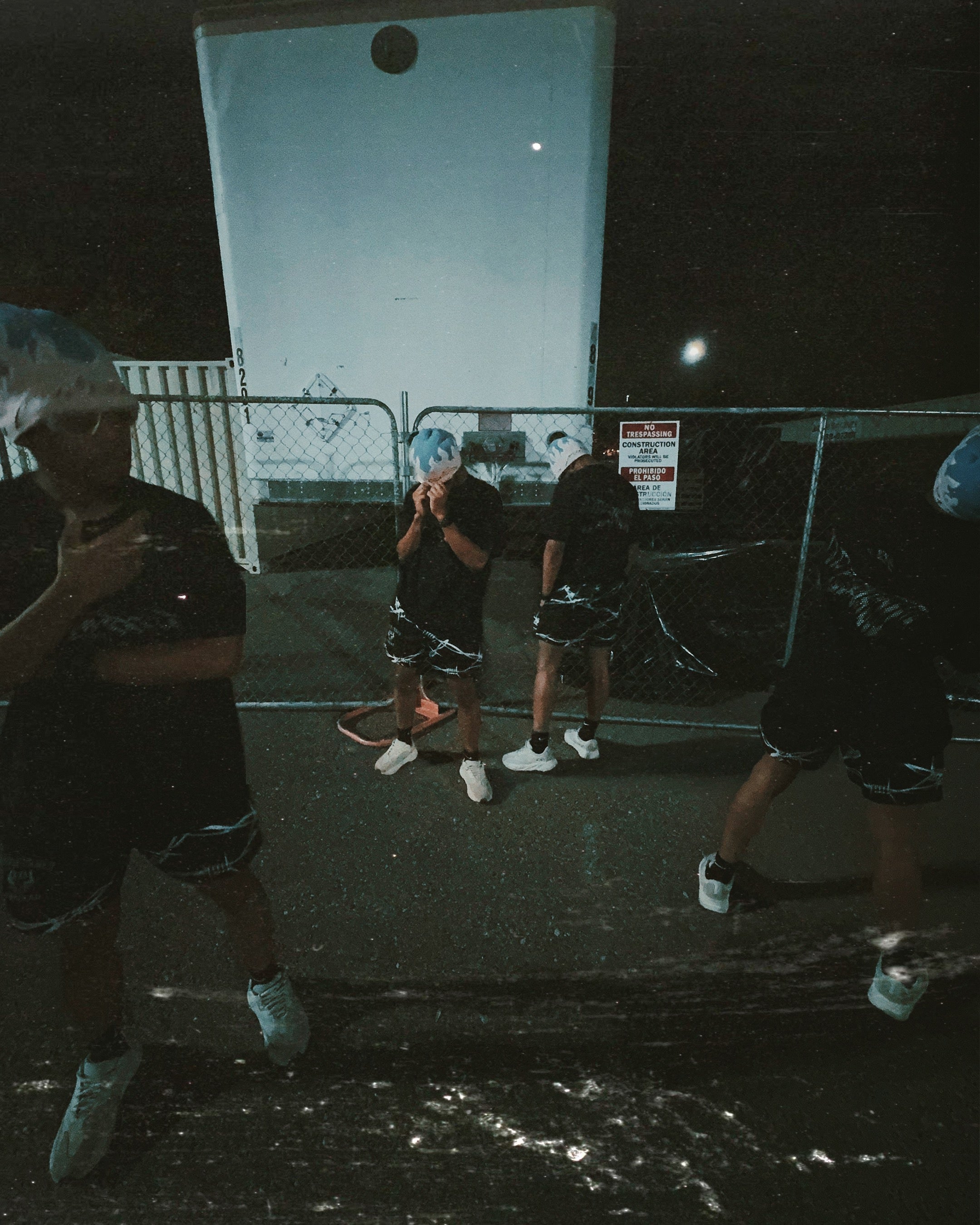 Cotton Candy flame beanie