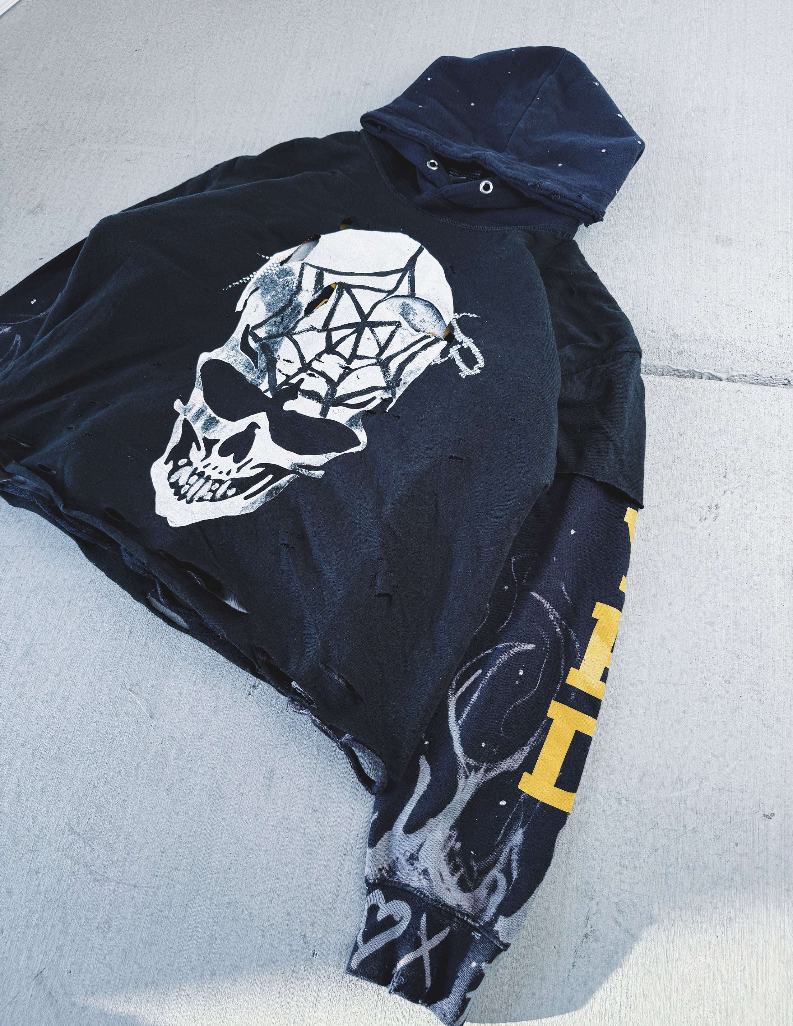 #6 NYPD 1 of 1 upcycled hoodie