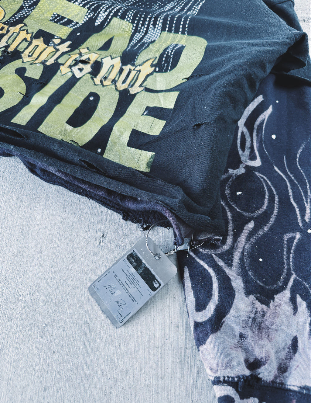 #6 NYPD 1 of 1 upcycled hoodie