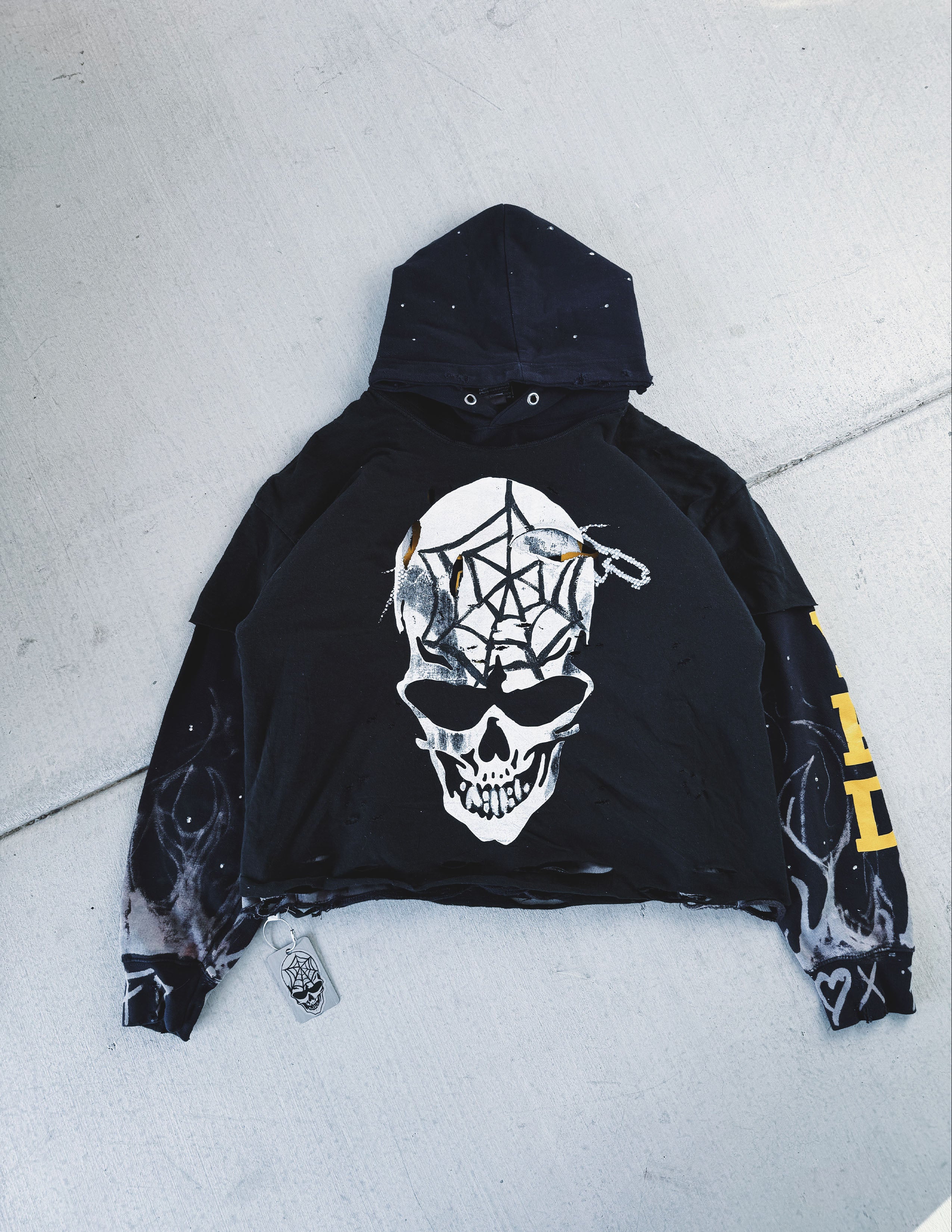 #6 NYPD 1 of 1 upcycled hoodie