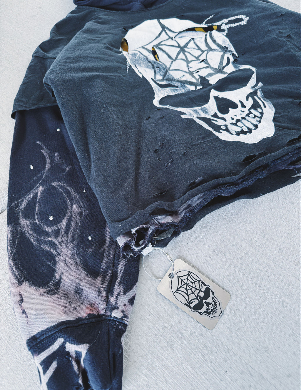 #6 NYPD 1 of 1 upcycled hoodie