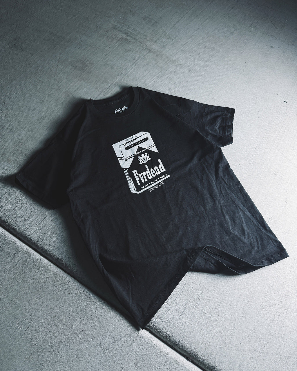 F*%k! Cancer Blk tee