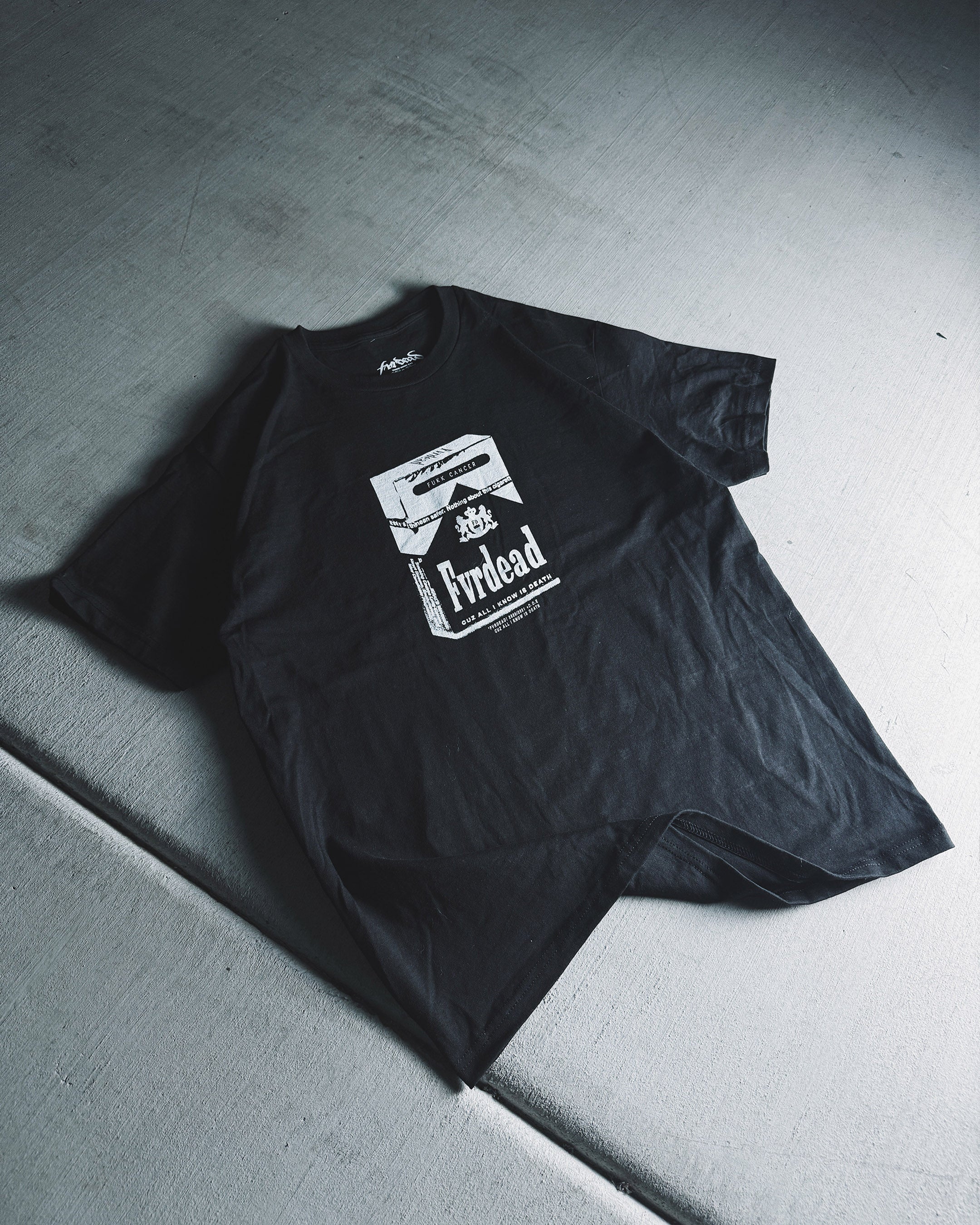 F*%k! Cancer Blk tee