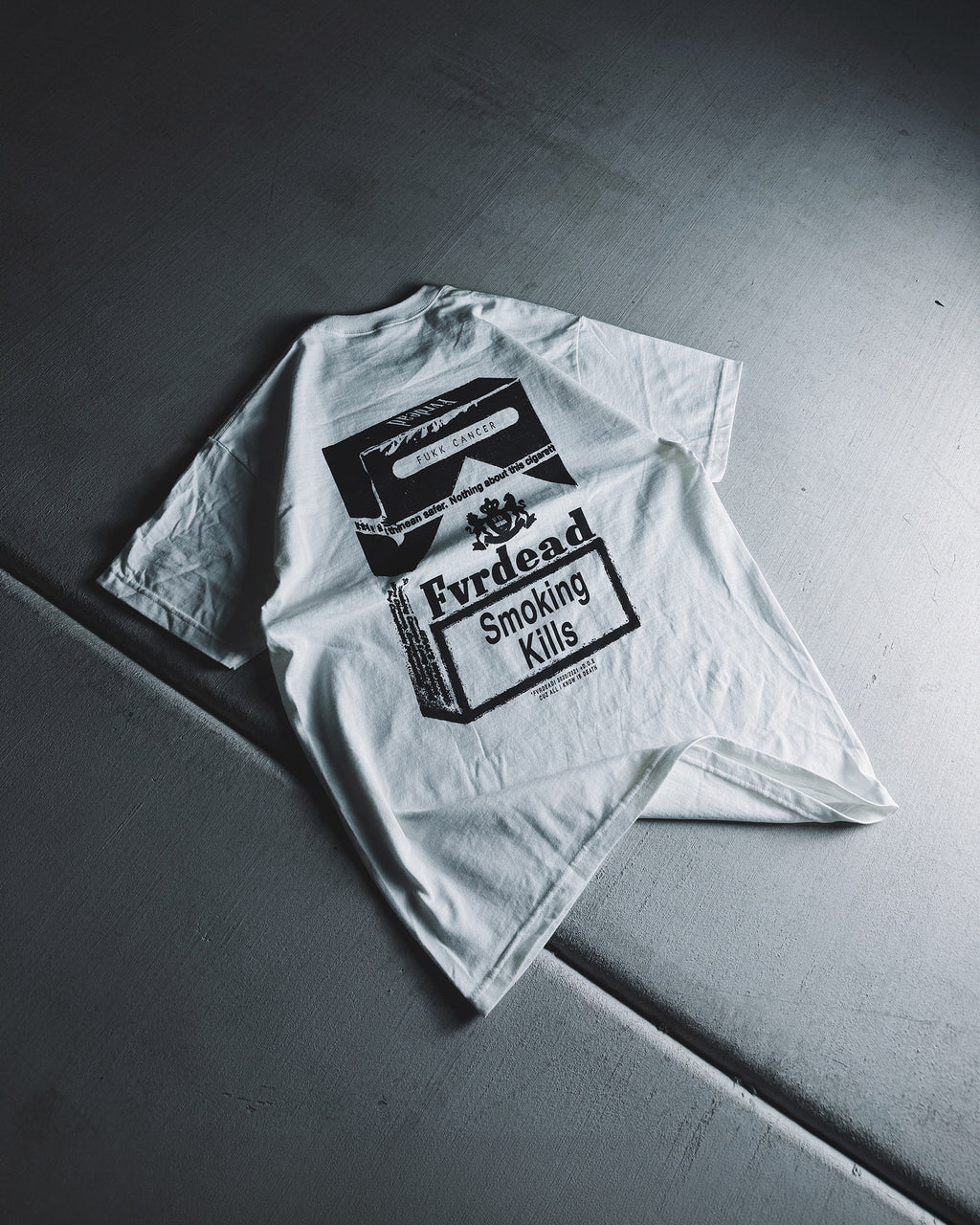 F*%k! Cancer Wht tee