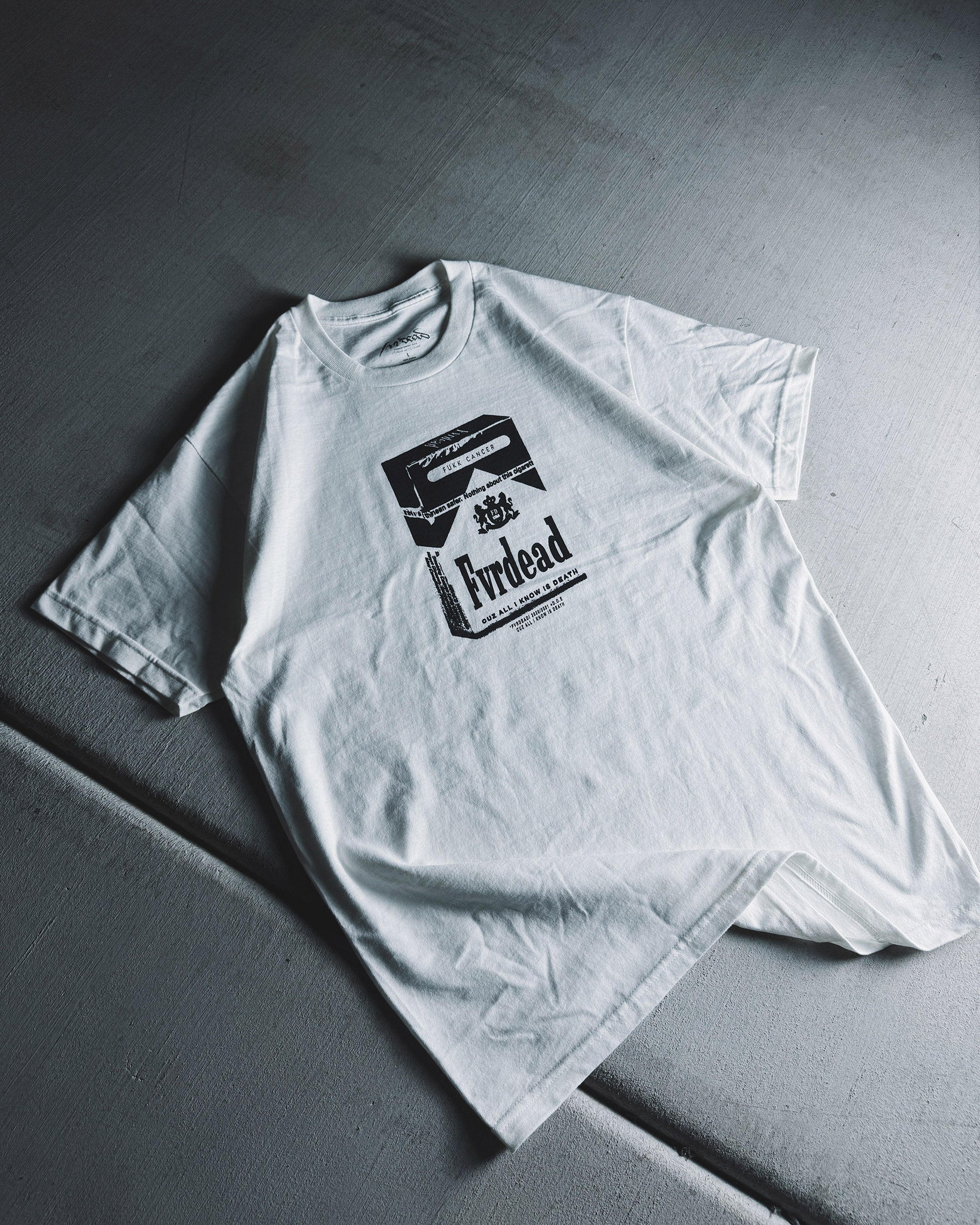 F*%k! Cancer Wht tee