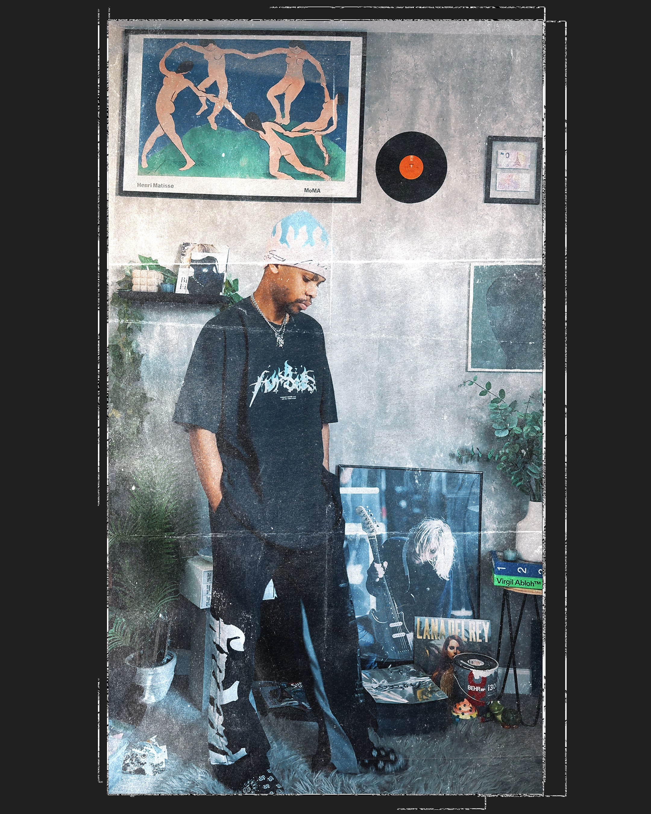 Bonita camiseta de chocolate negro para fumadores