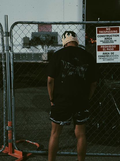Toxic Moss flame beanie