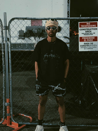 Toxic Moss flame beanie