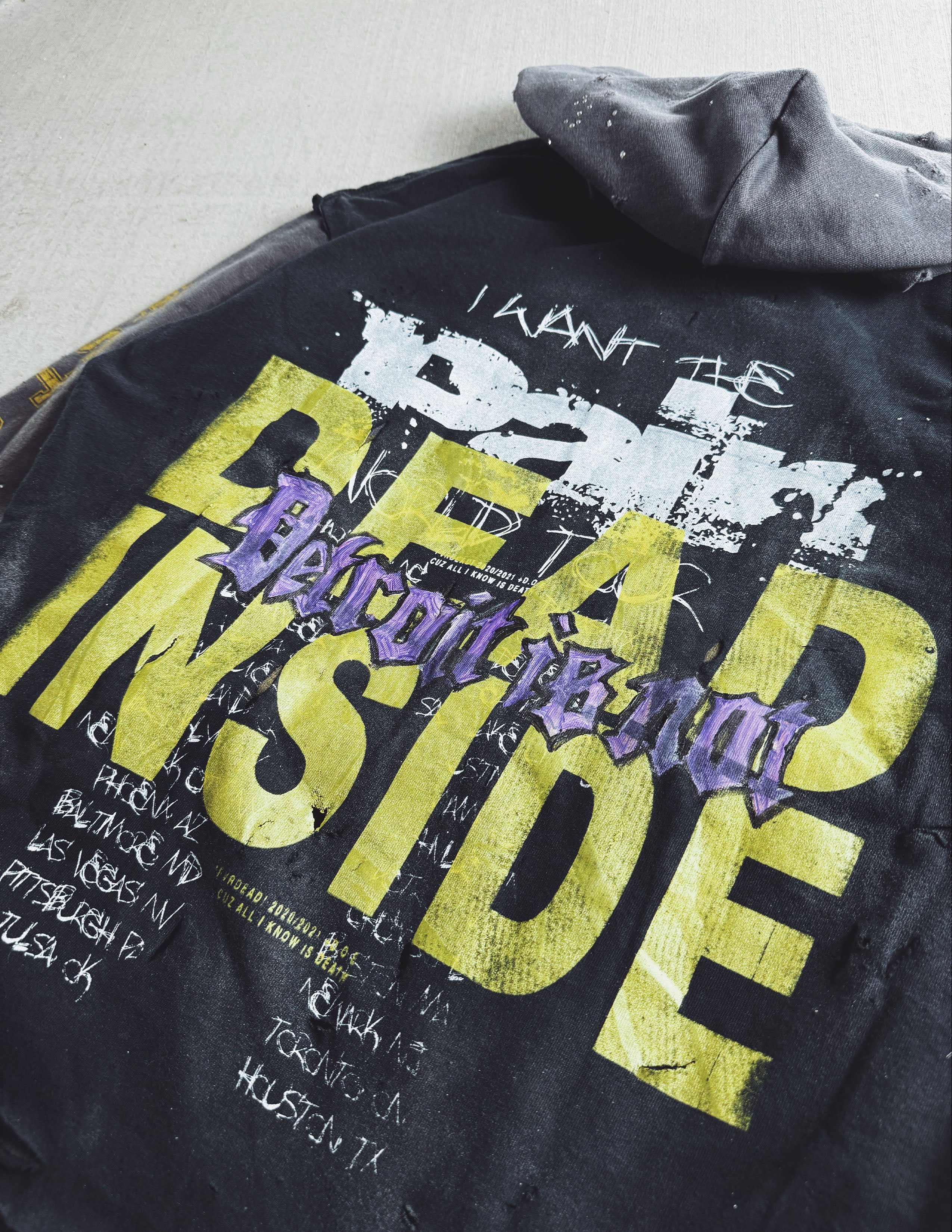 Sudadera con capucha reciclada #3 Cement 1 de 1