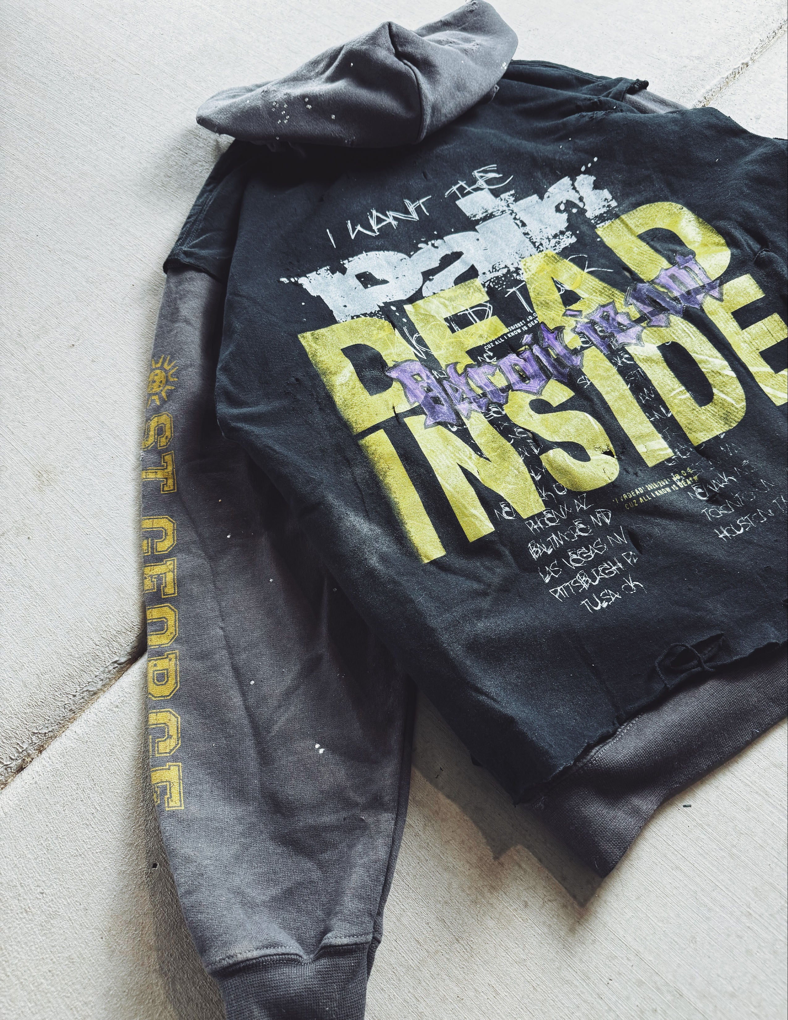 Sudadera con capucha reciclada #3 Cement 1 de 1