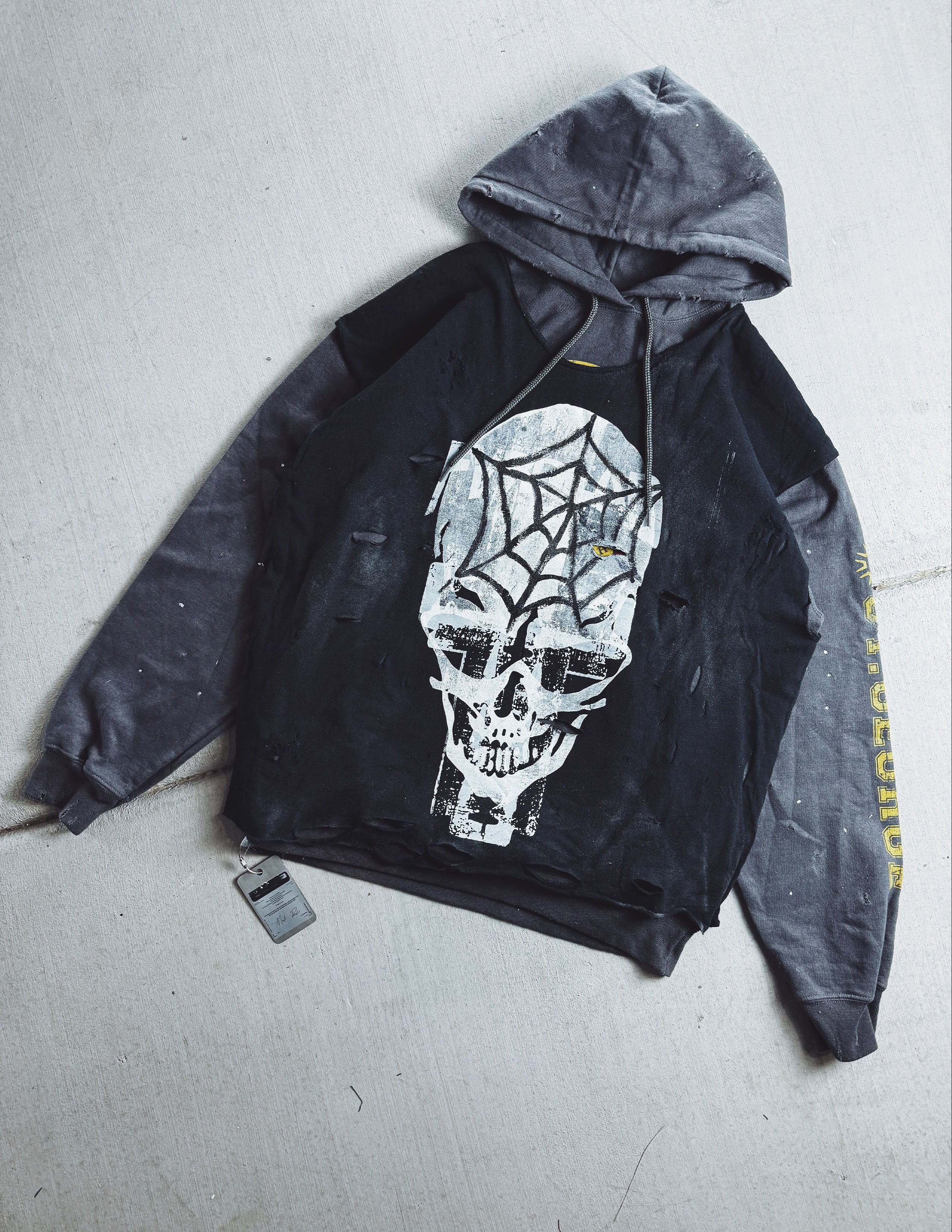 Sudadera con capucha reciclada #3 Cement 1 de 1