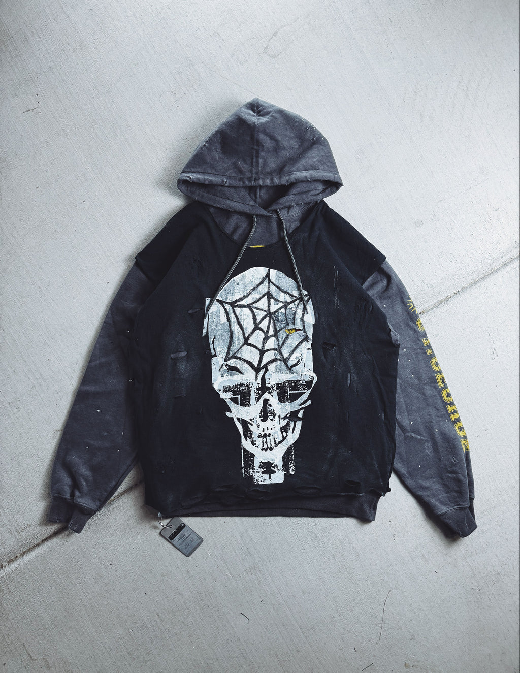 Sudadera con capucha reciclada #3 Cement 1 de 1