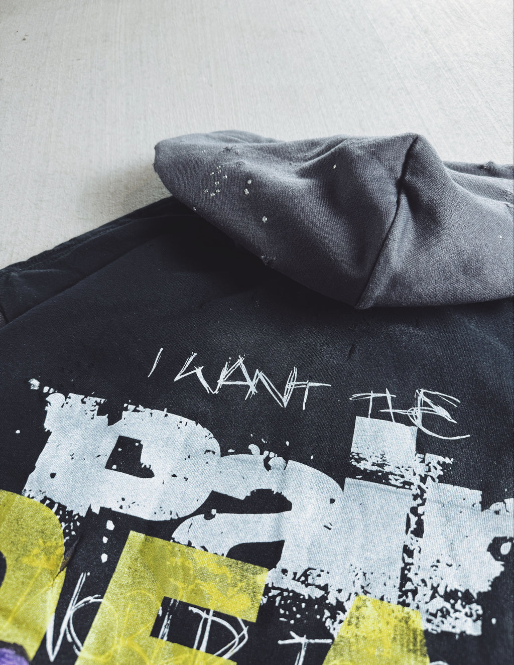 Sudadera con capucha reciclada #3 Cement 1 de 1