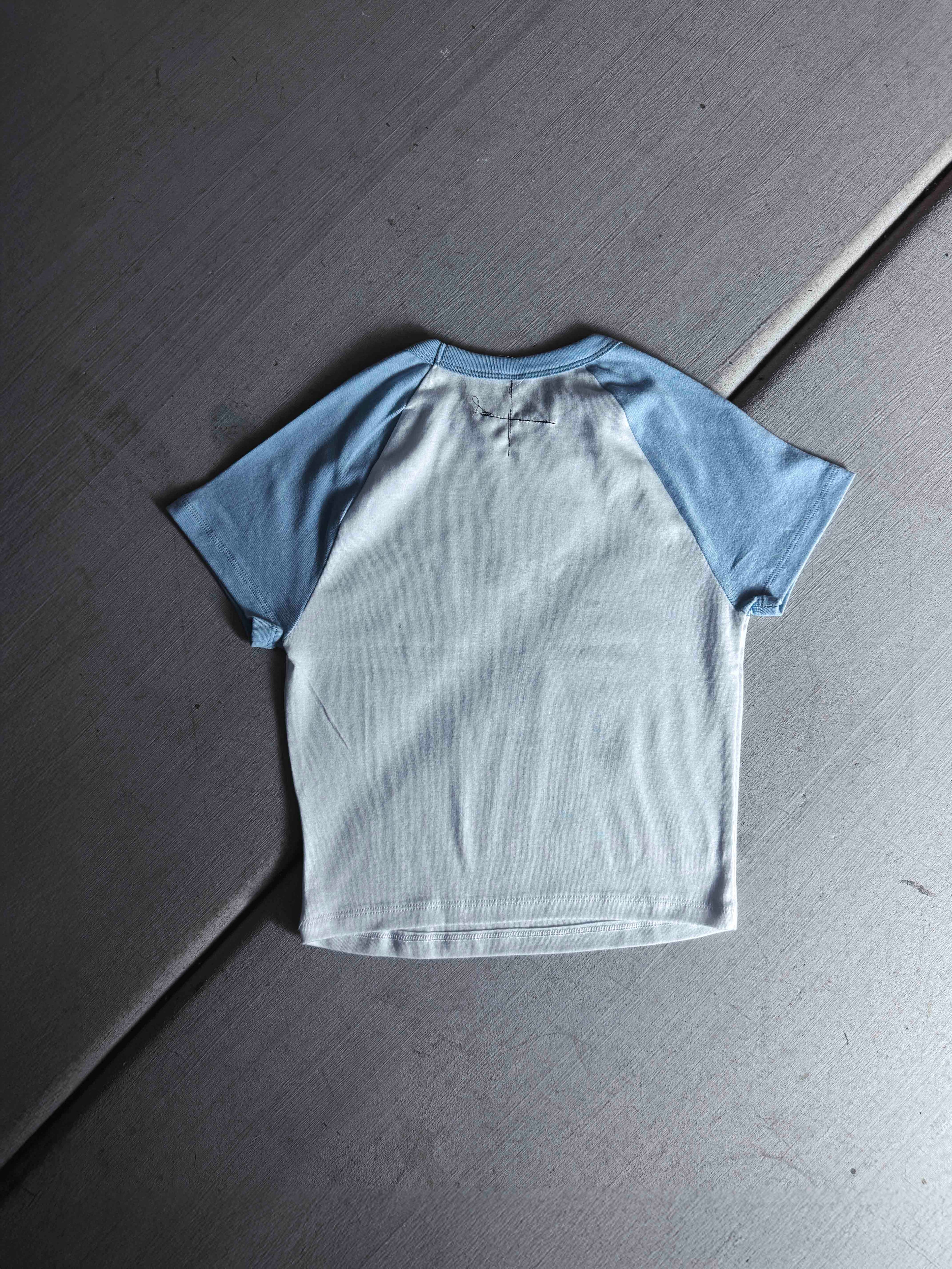 Holy Trinity Baby tee blue/white
