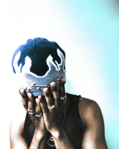 Ice Cold flame beanie
