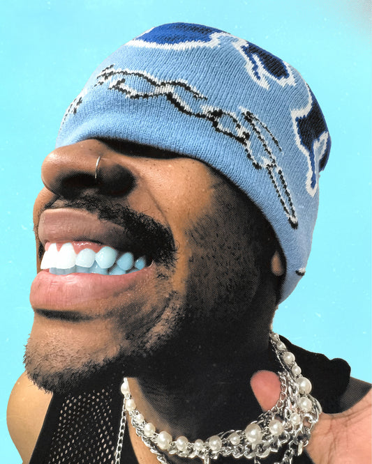 Ice Cold flame beanie