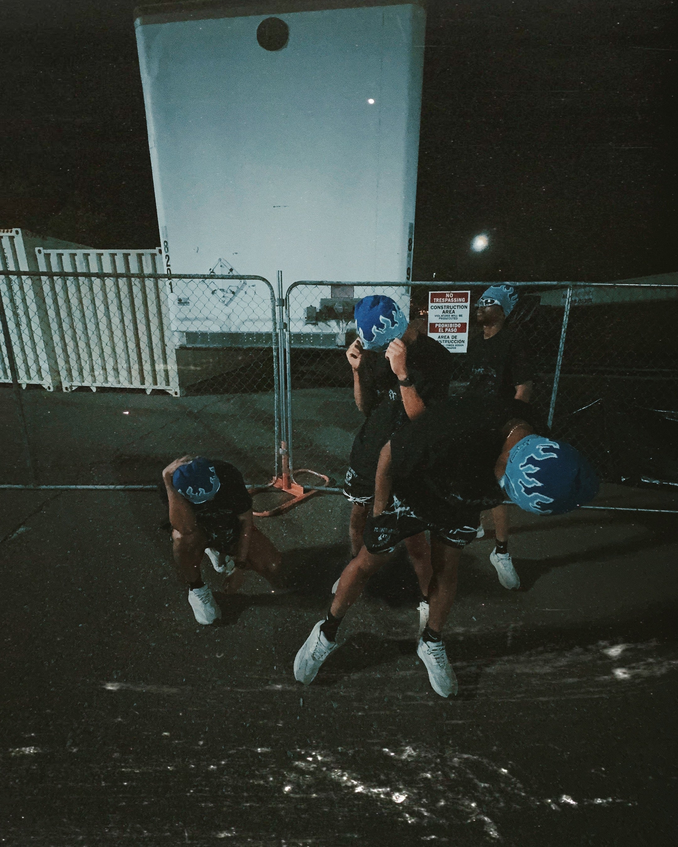 Ice Cold flame beanie