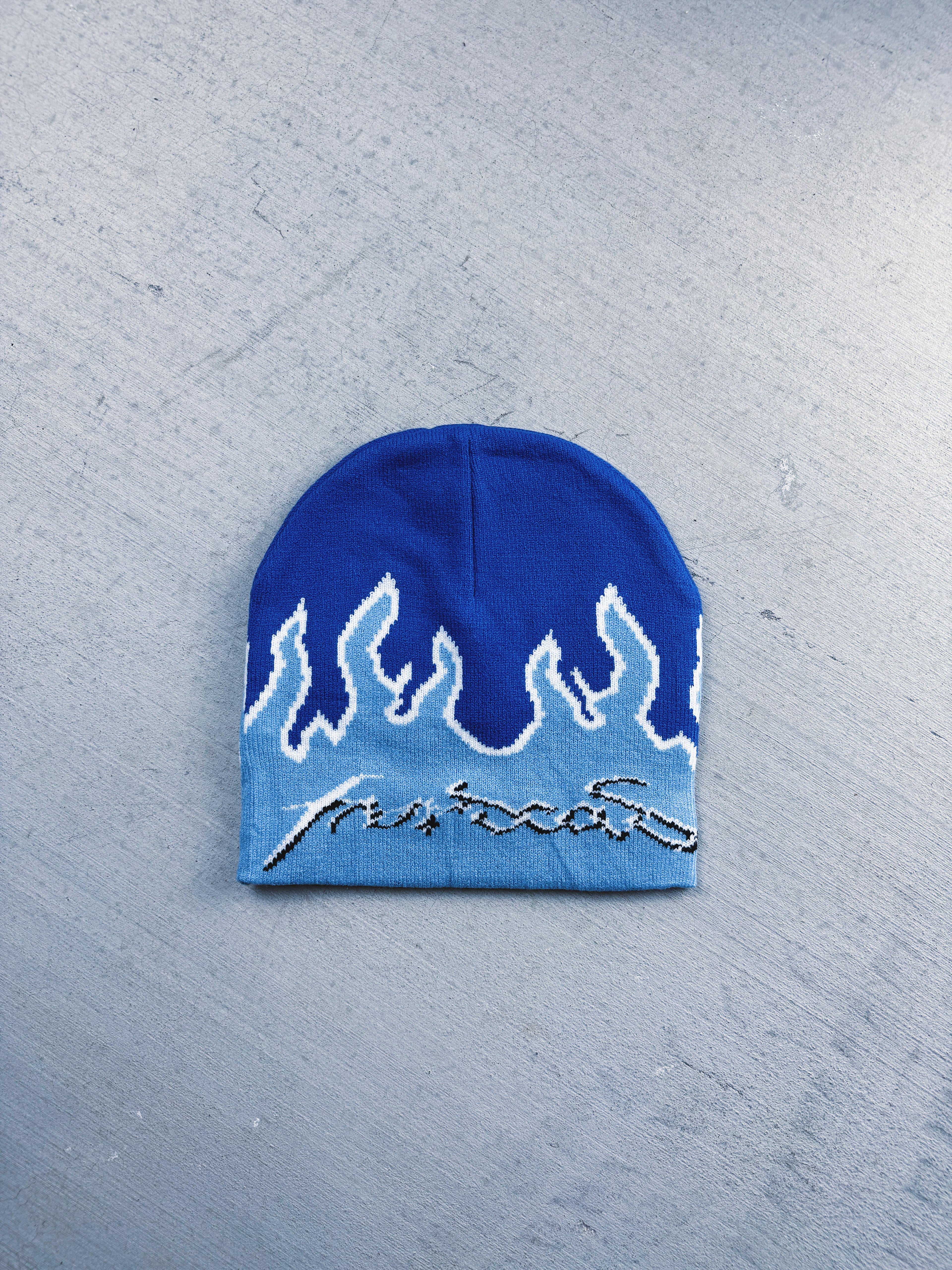 Ice Cold flame beanie