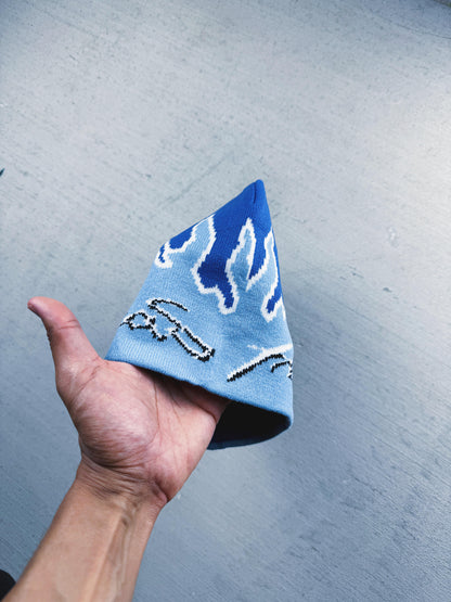 Ice Cold flame beanie