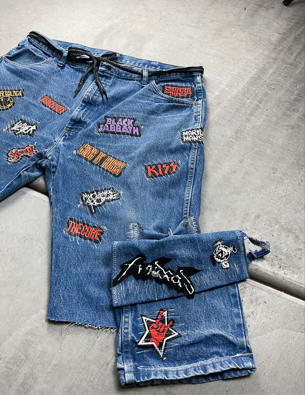 Pantalones cortos Rockstar V1 azules