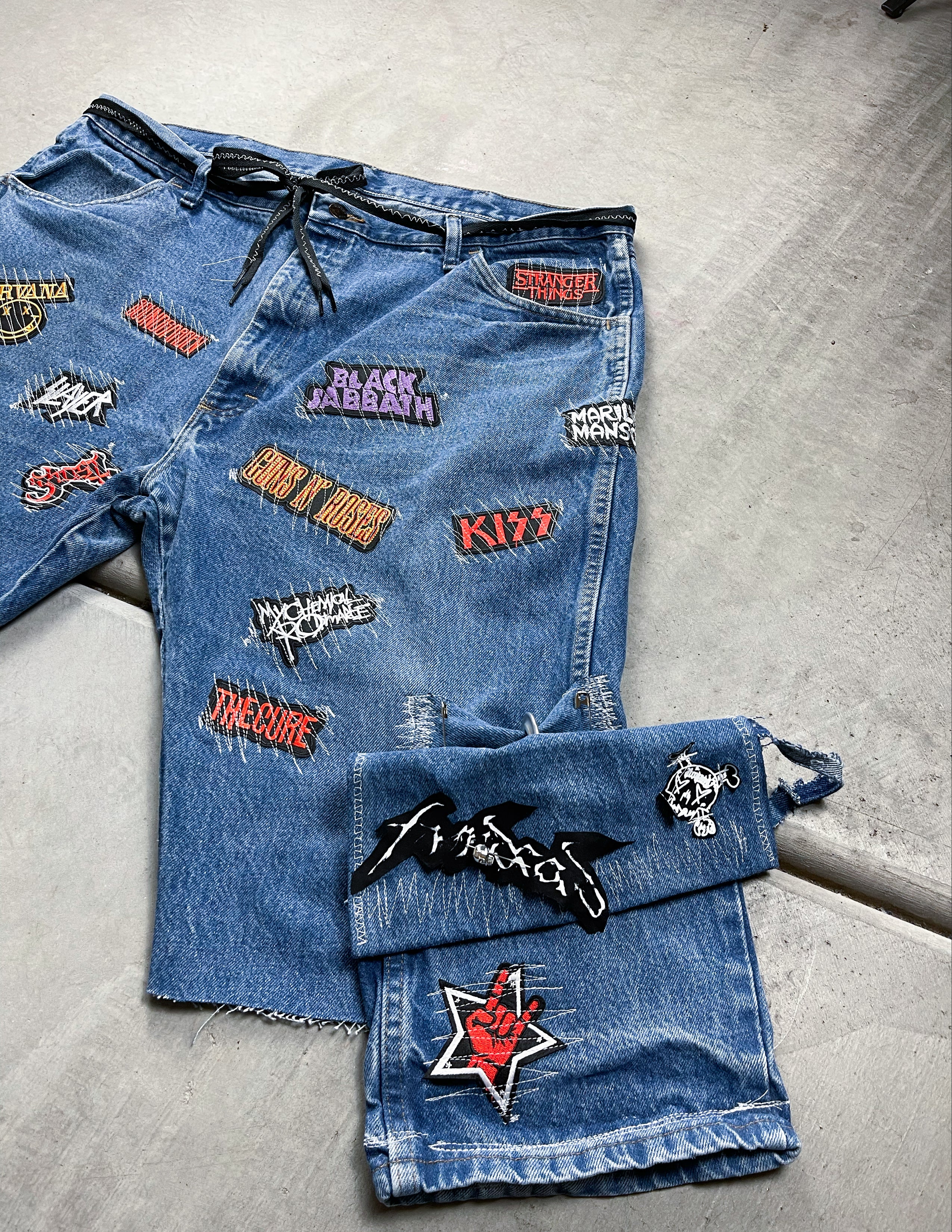 Pantalones cortos Rockstar V1 azules